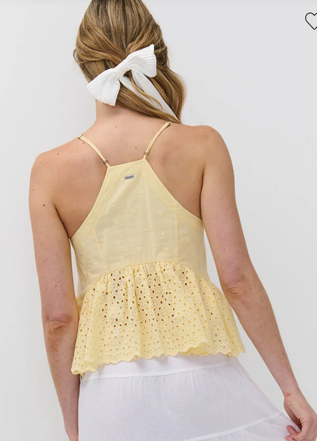 NEW 'Aimee' Lace Peplum Tunic
