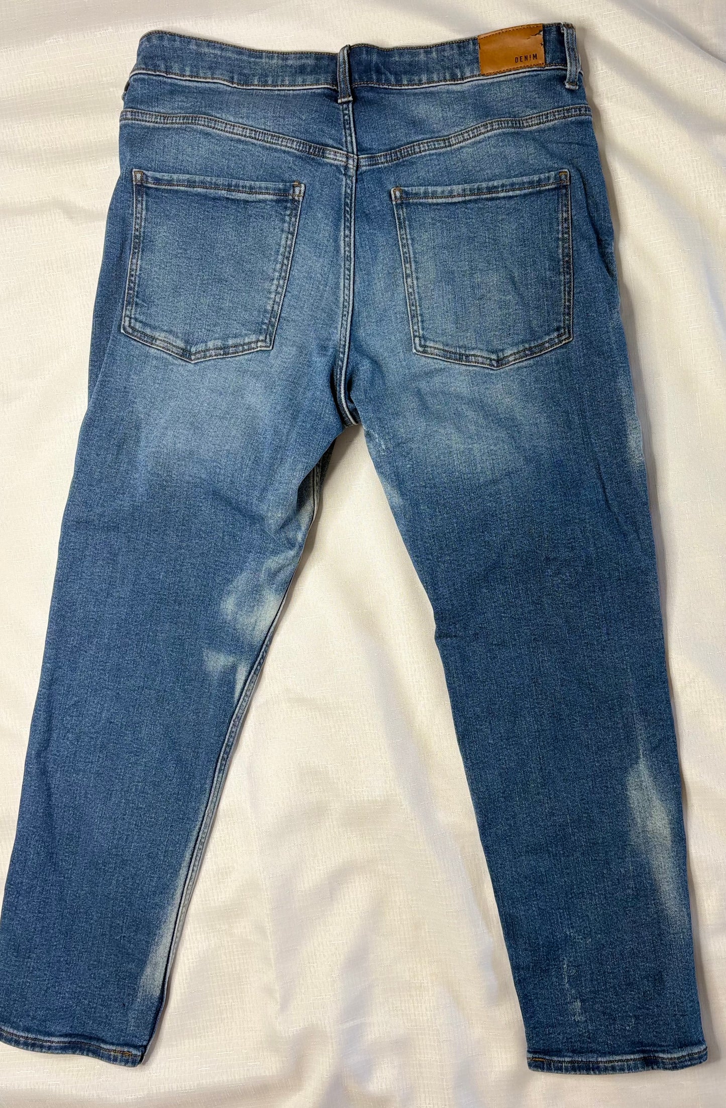 'Target' Upcycled Boyfriend Denim Jeans