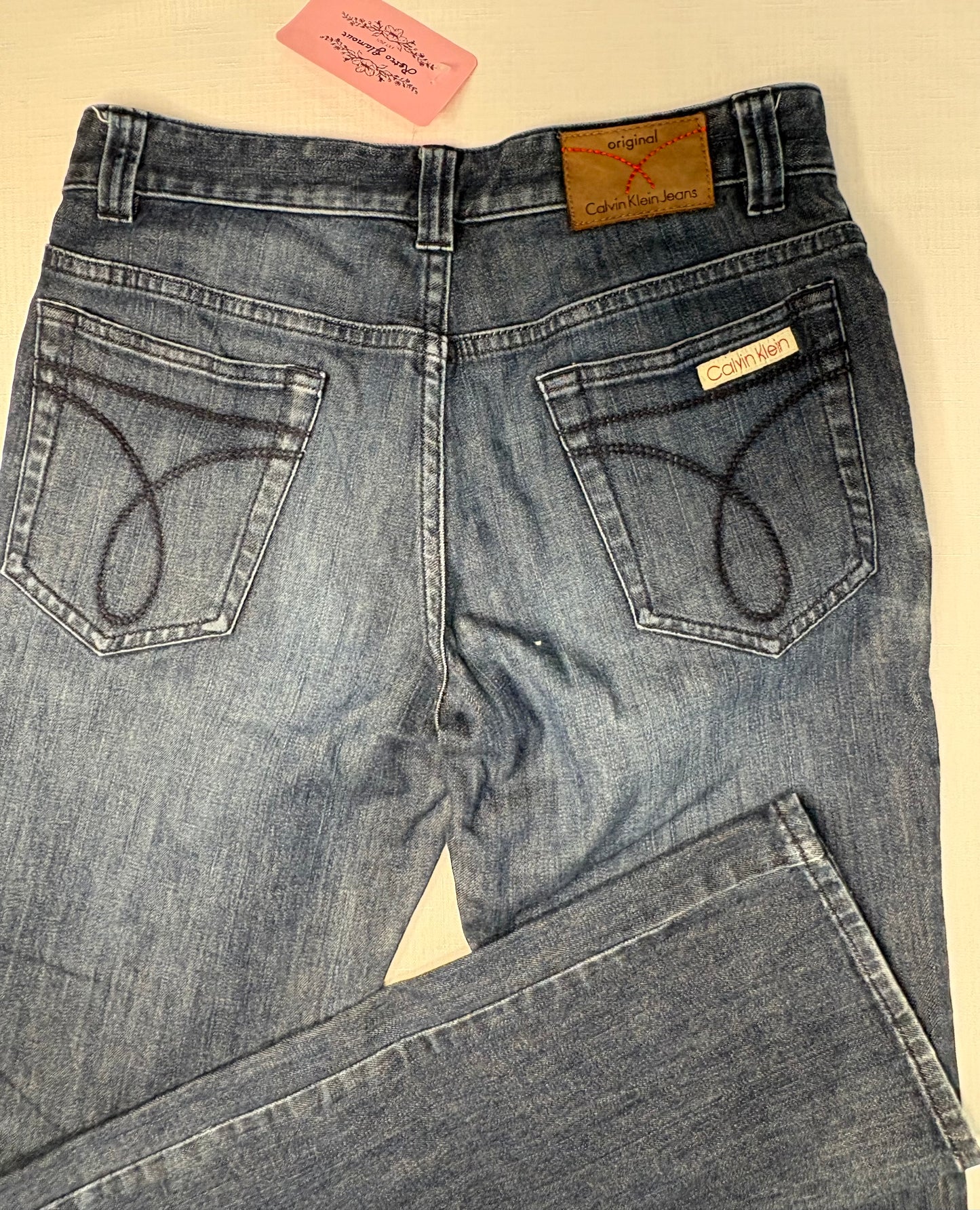'Calvin Klein' Straight Leg Denim Jeans