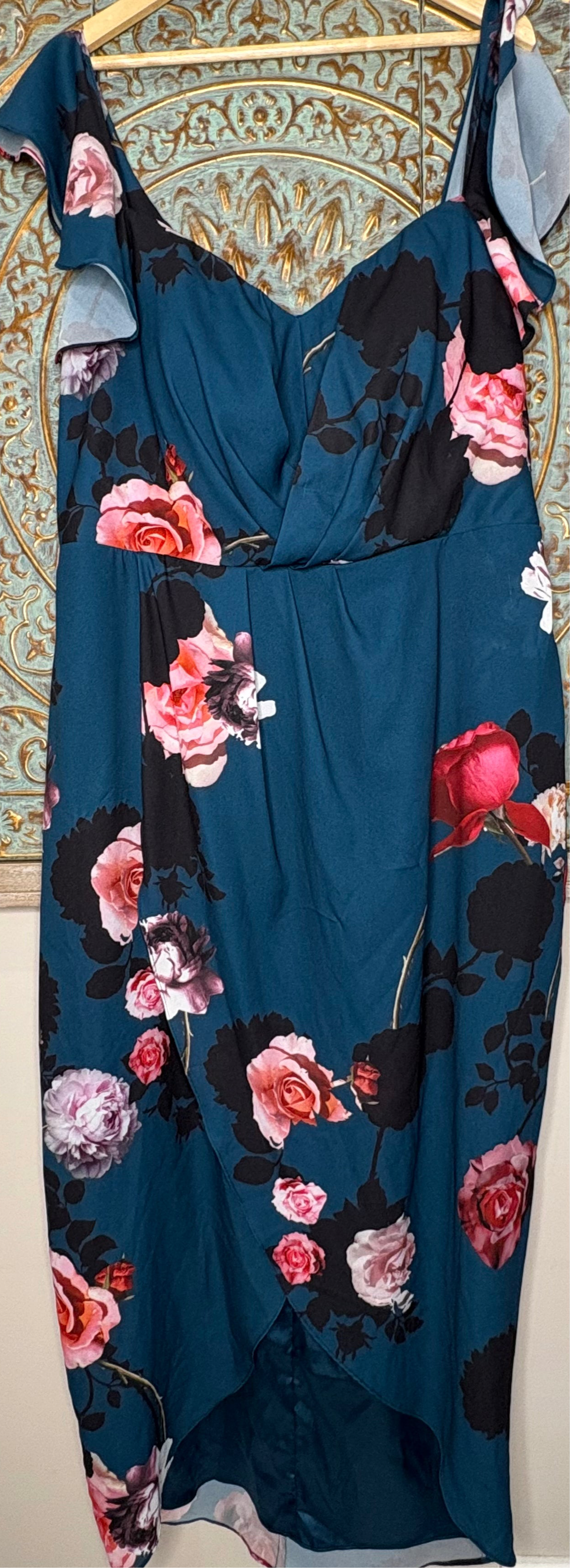 Floral Maxi Dress - Vintage Feminine Style