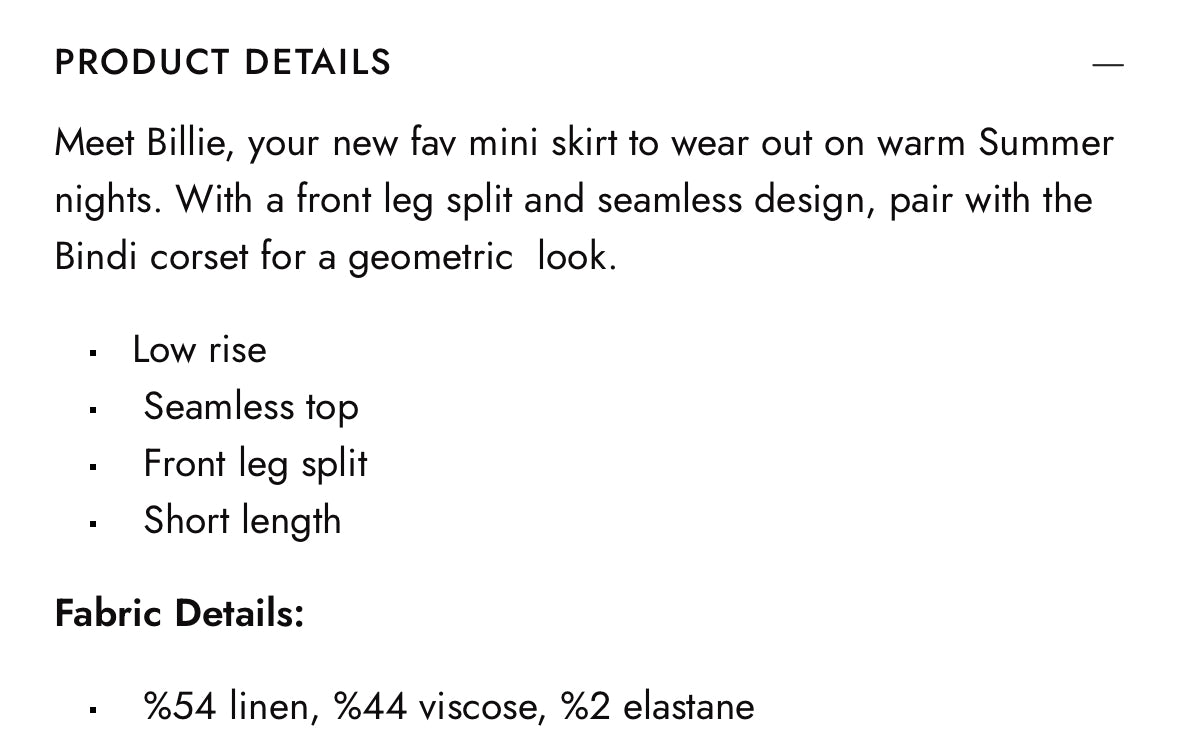 NEW 'Billie' Orange Geometric Mini Skirt