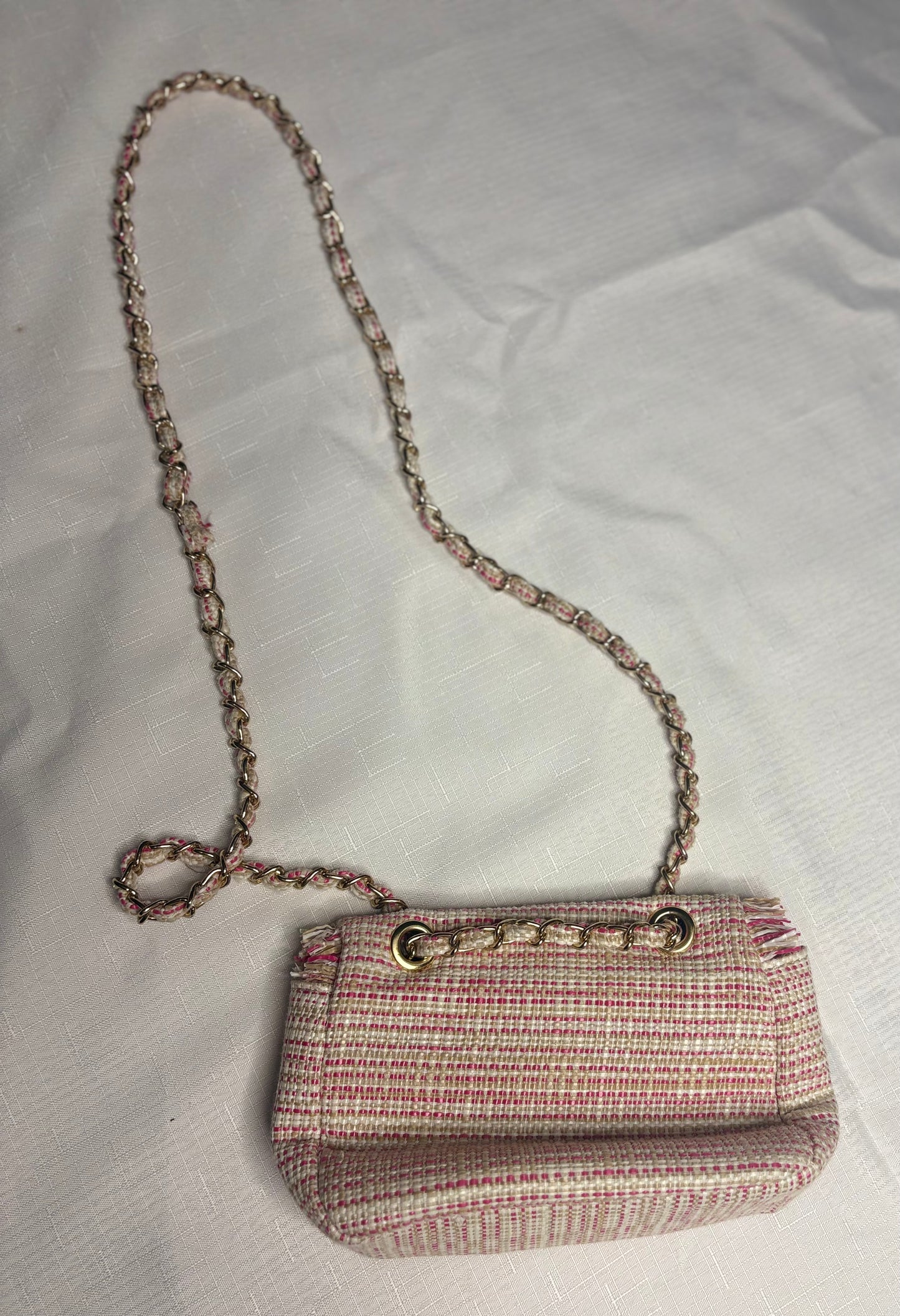 Colette Pink Clutch Bag