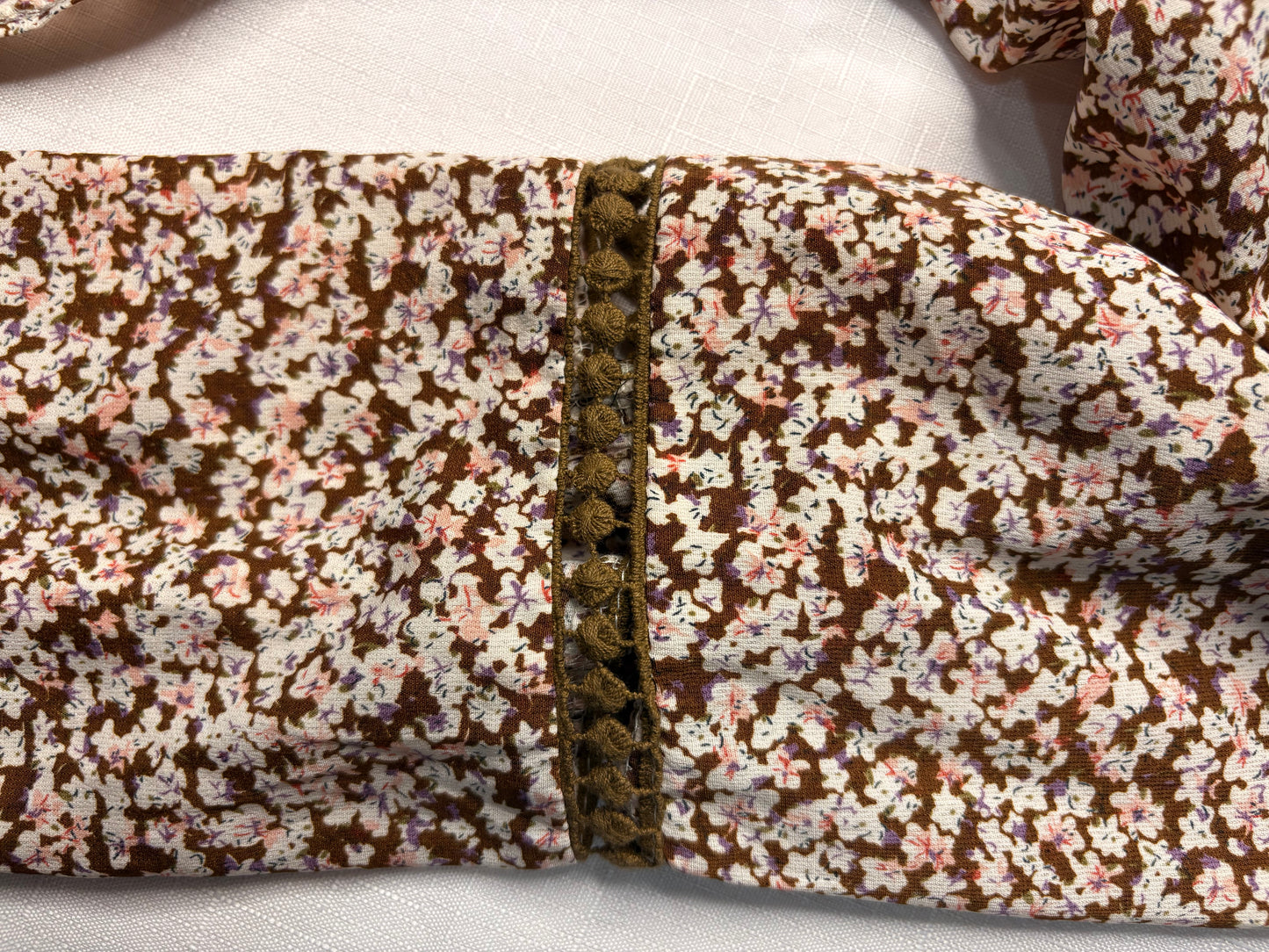 *NEW* 'Miracle' Chocolate & White Floral Dress