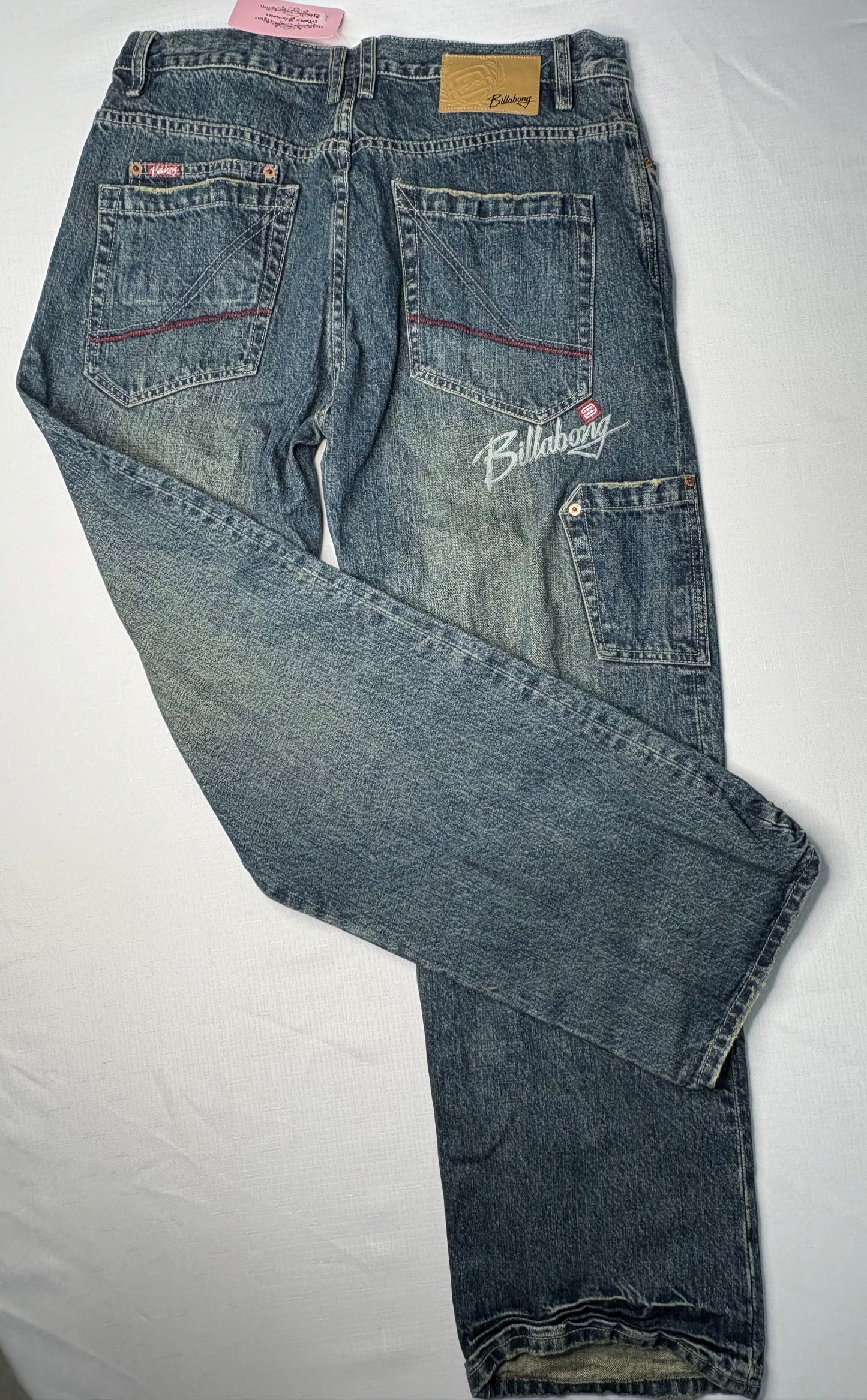 'Billabong' Wide Leg Denim Jeans