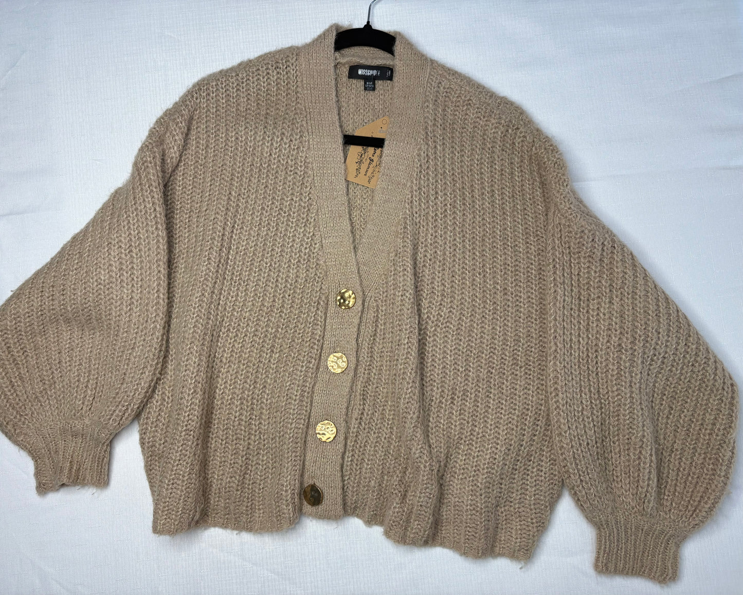 'Miss Guided' Woolen Cardigan