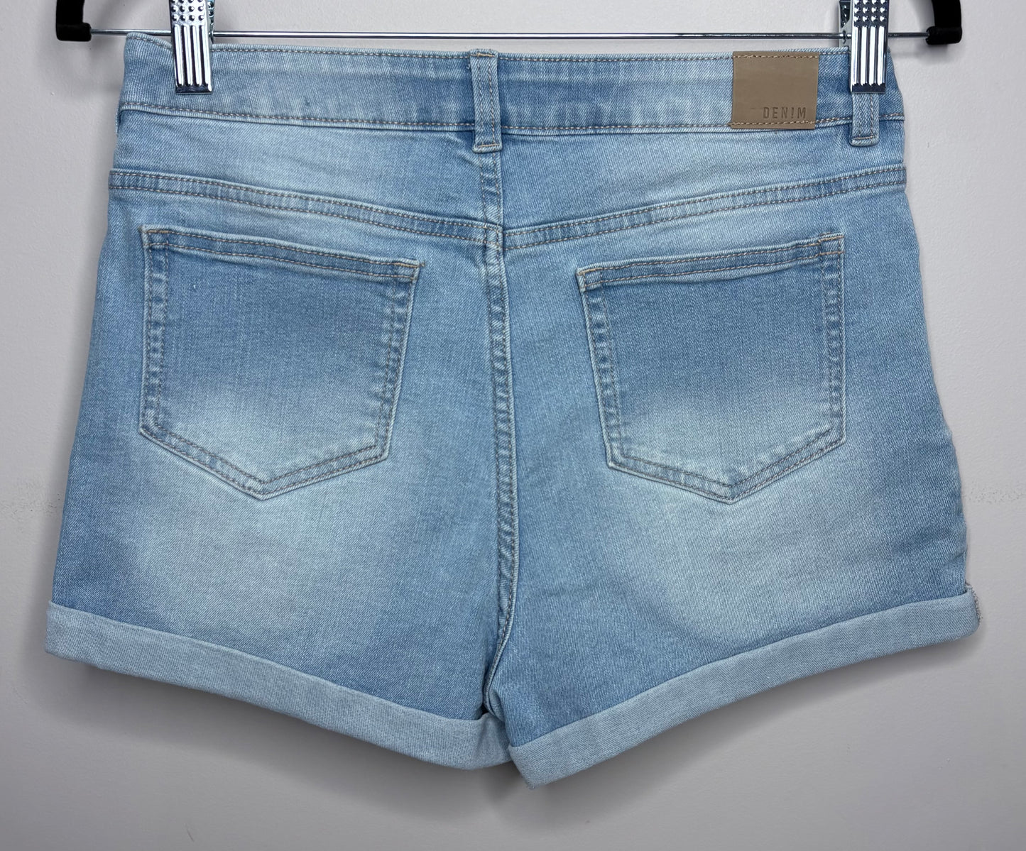 'Target' Short Length Denim Shorts