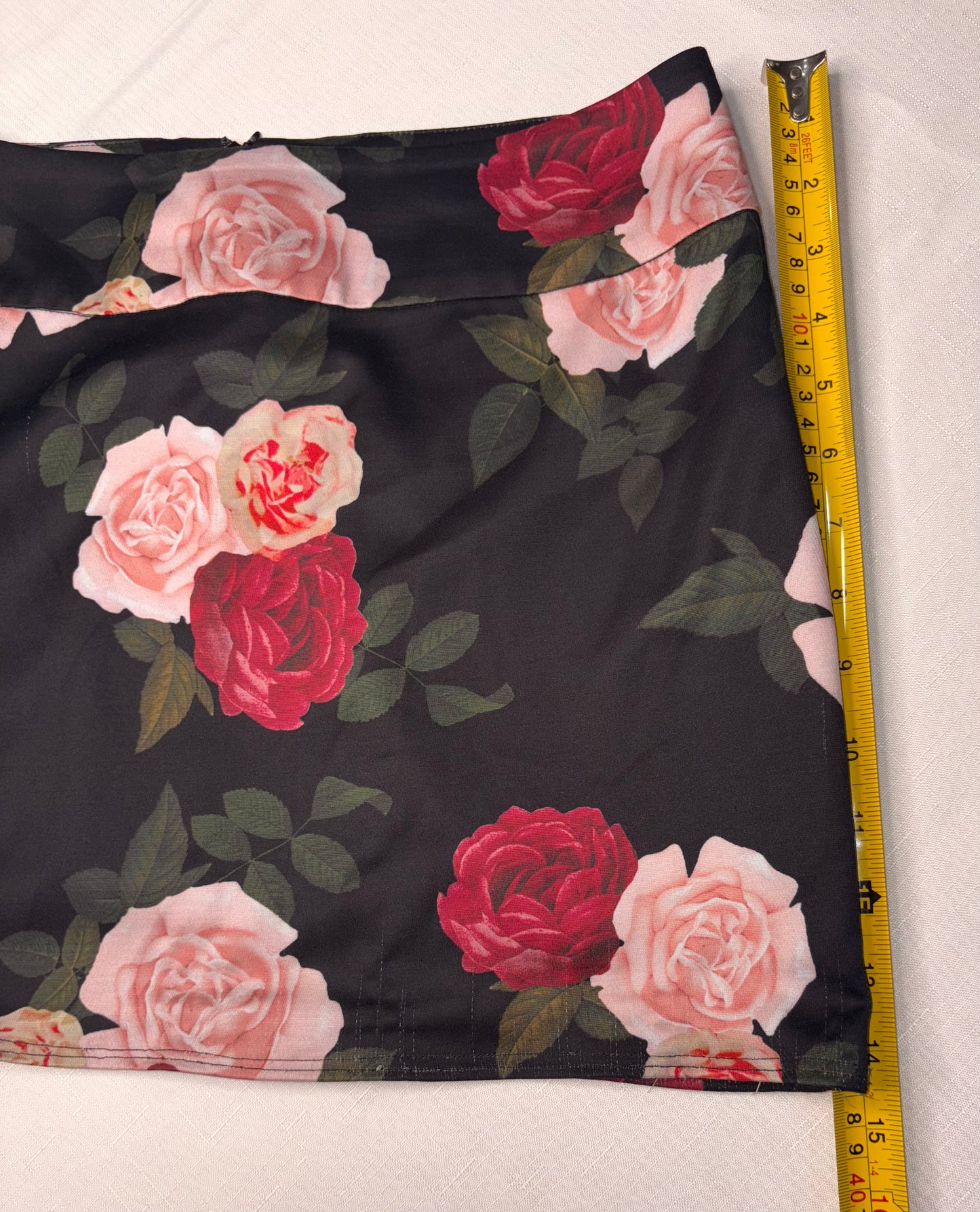 'Preview' Floral Mini Skirt