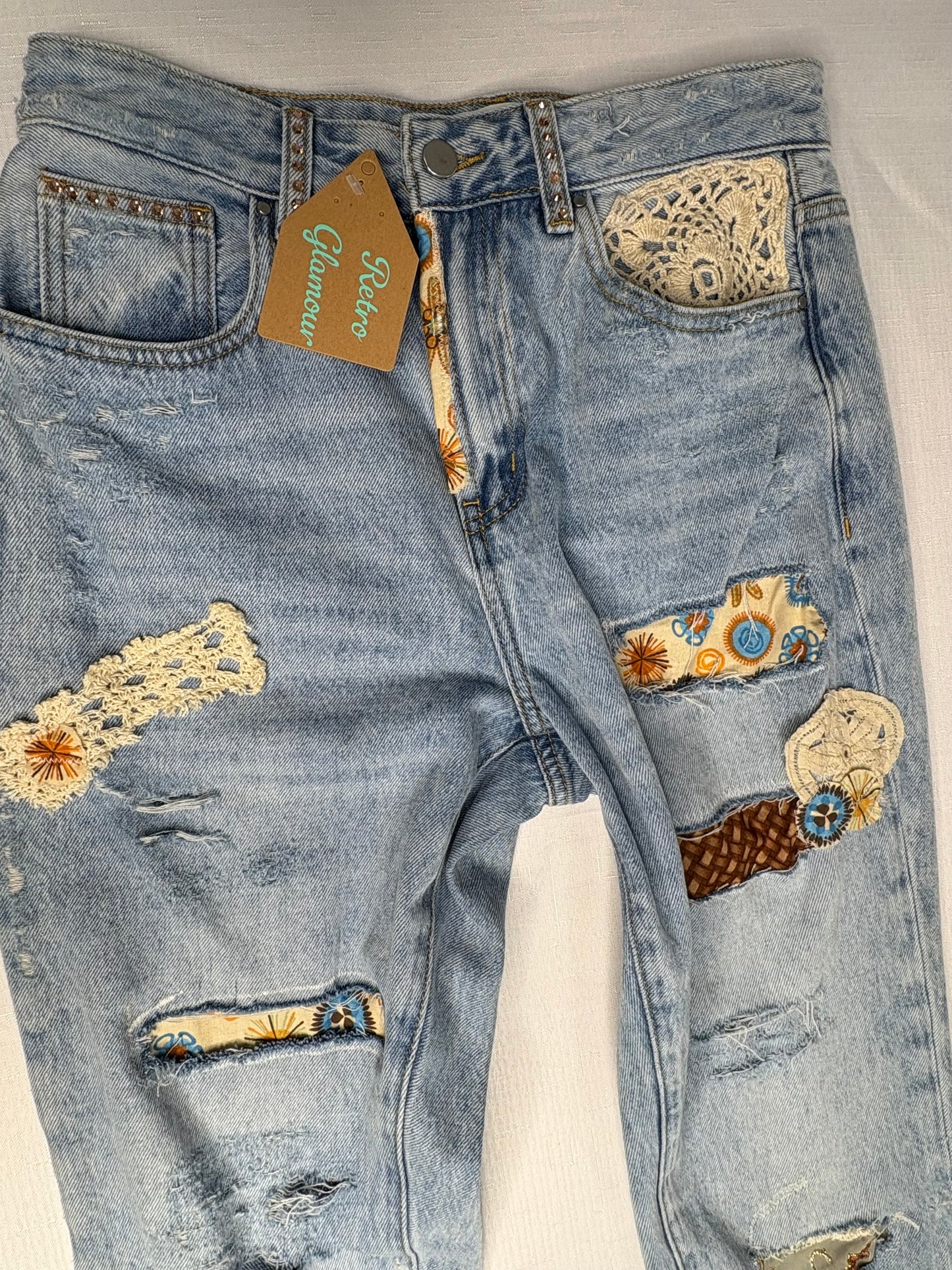 'Seed Heritage' Distressed Jeans