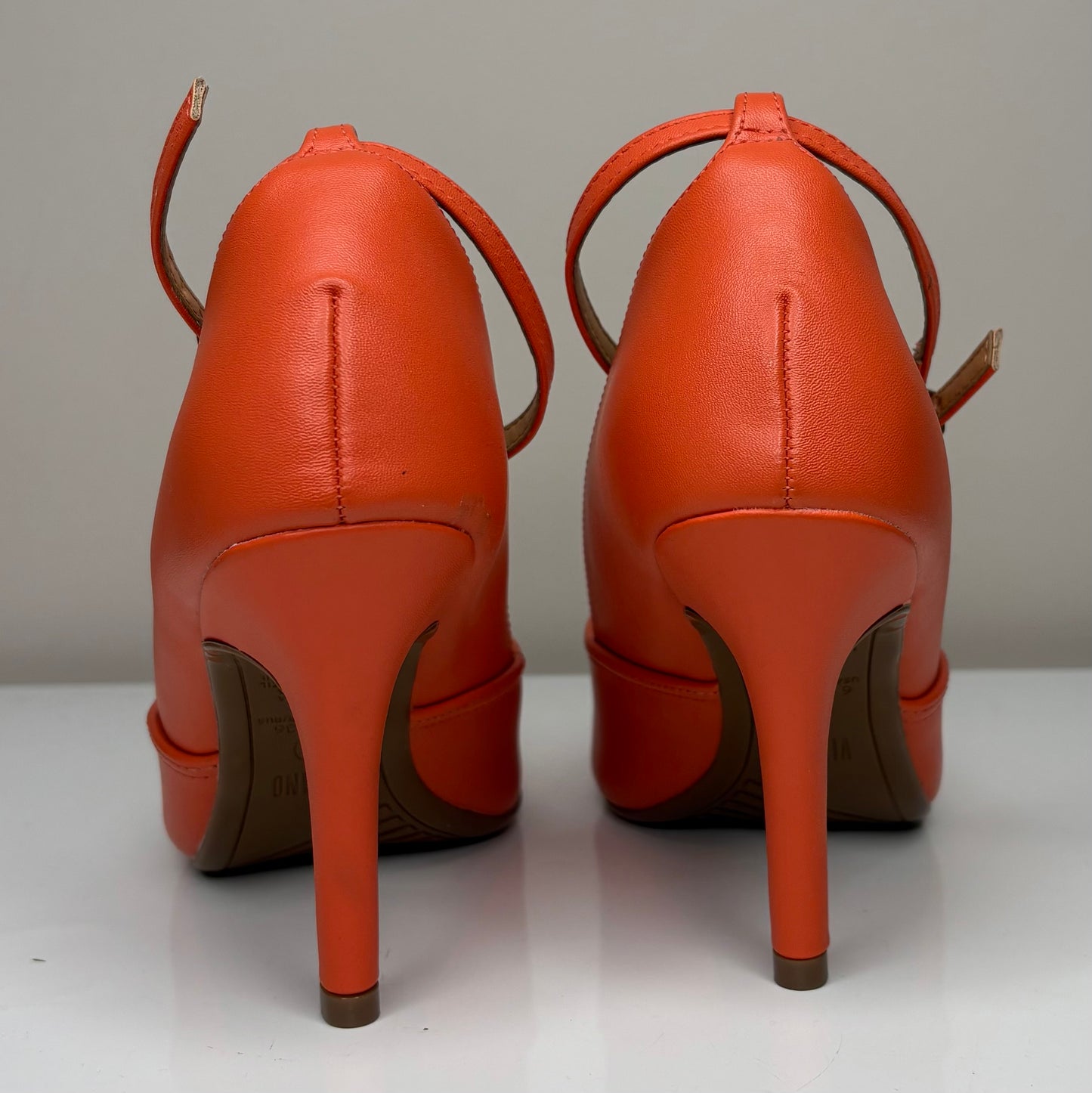 'Vizzano' Tangerine Heels