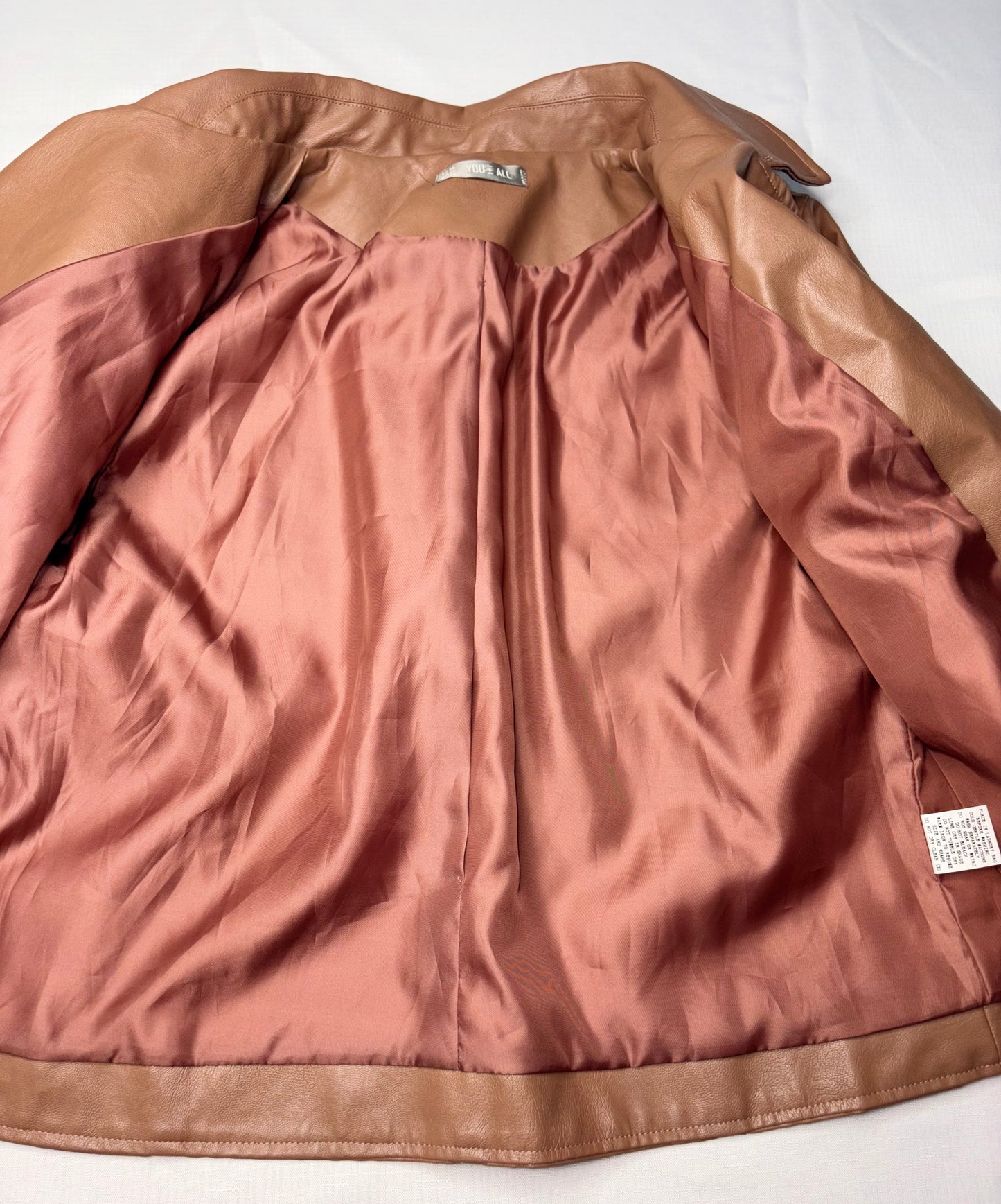 'You + All' Leather Jacket