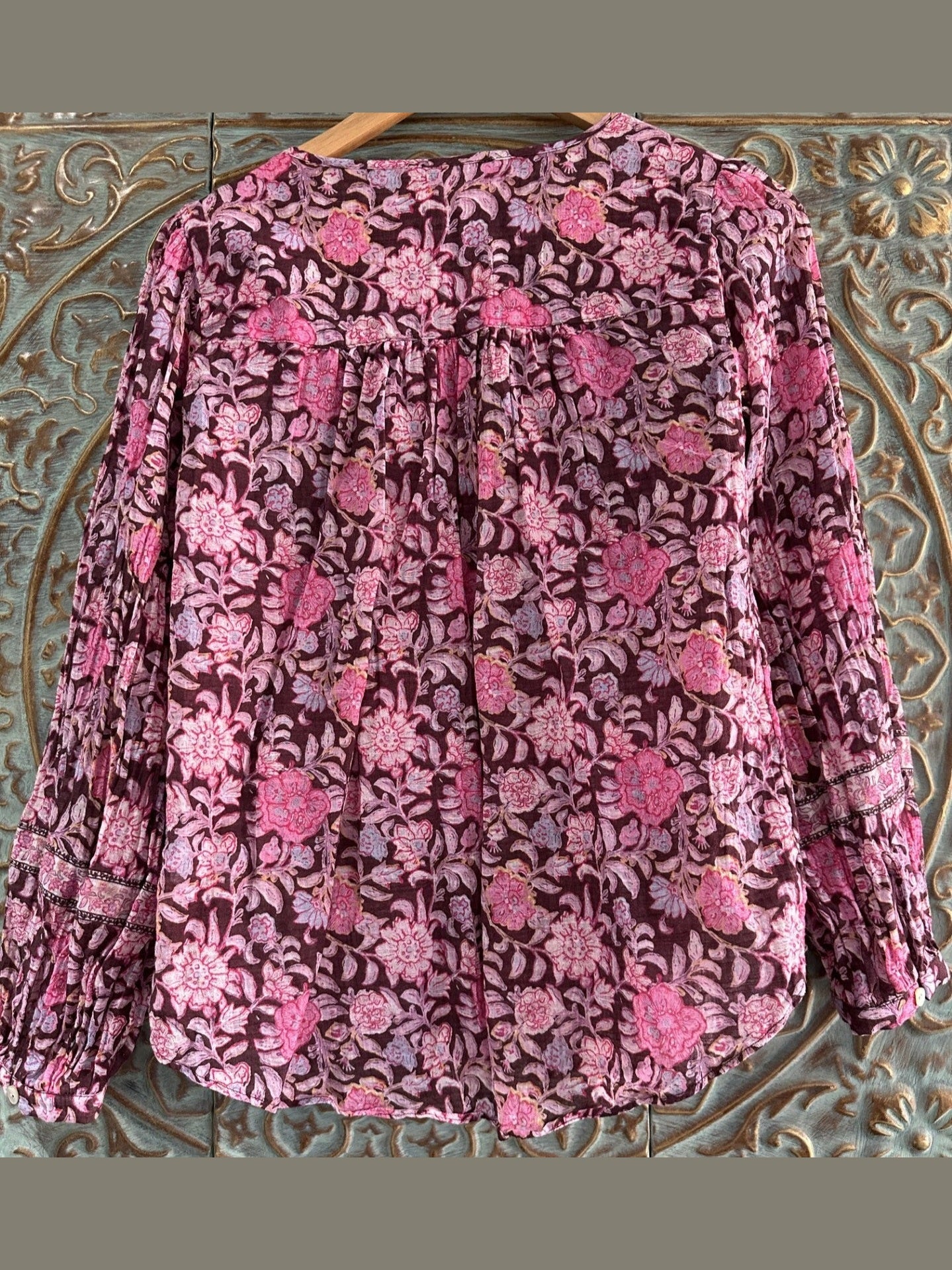 'Just Jeans' Pink Floral Blouse