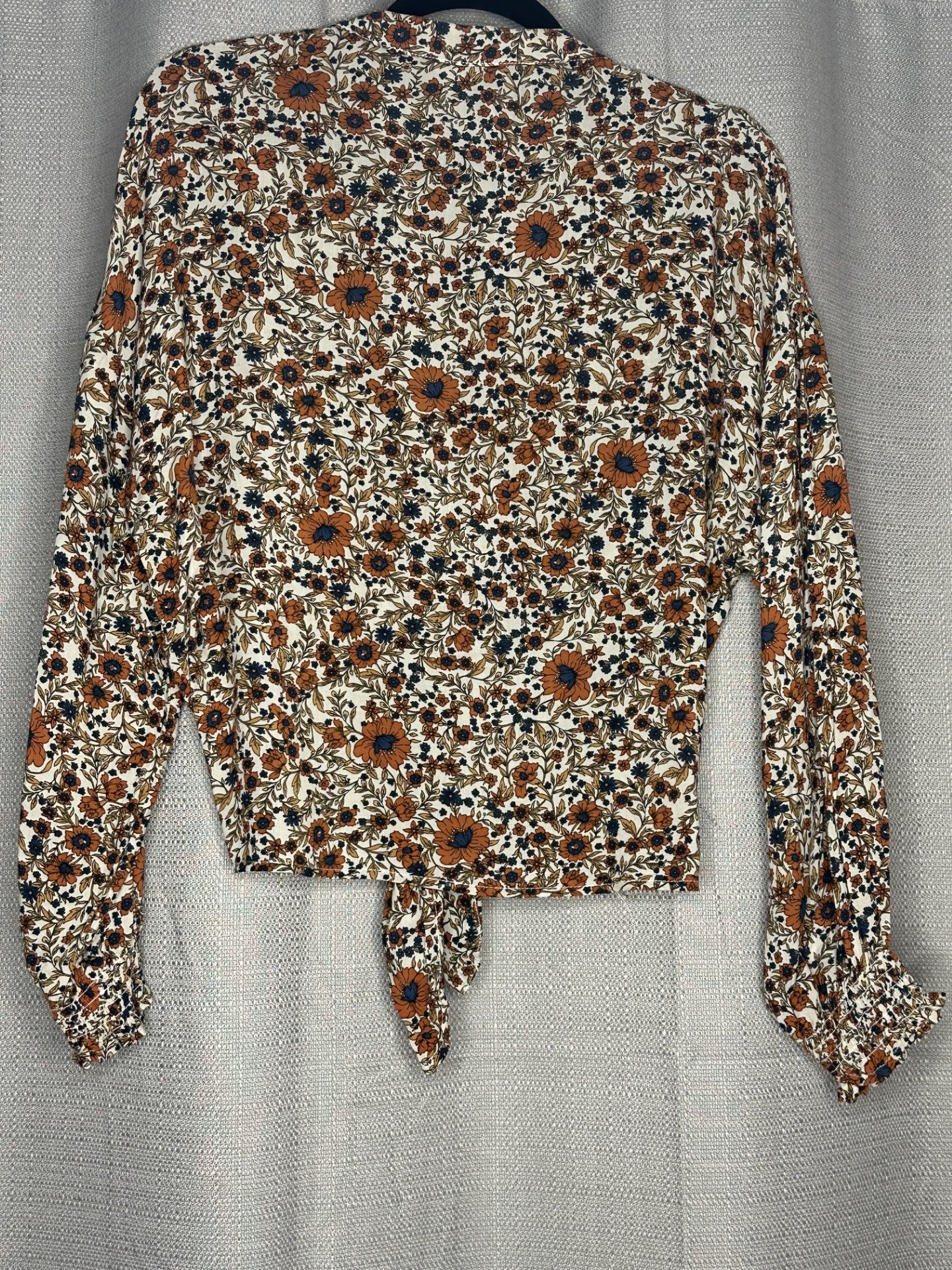 'Cotton On' Floral Bolero Tie Blouse