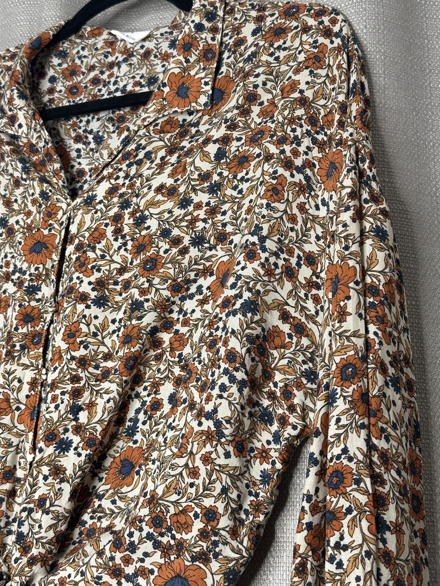 'Cotton On' Floral Bolero Tie Blouse