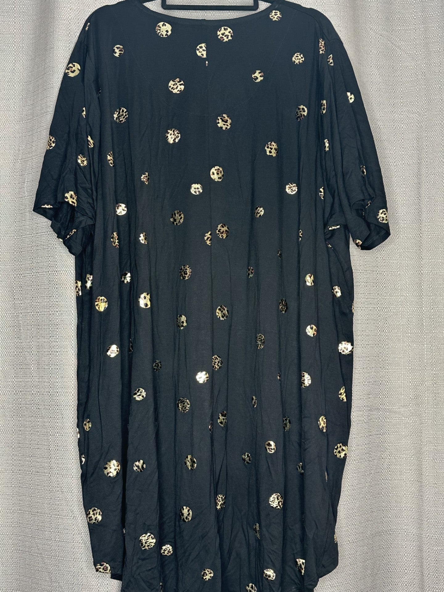 *NEW 'Virtuelle' Taking Shape Bamboo Spot Foil Blouse