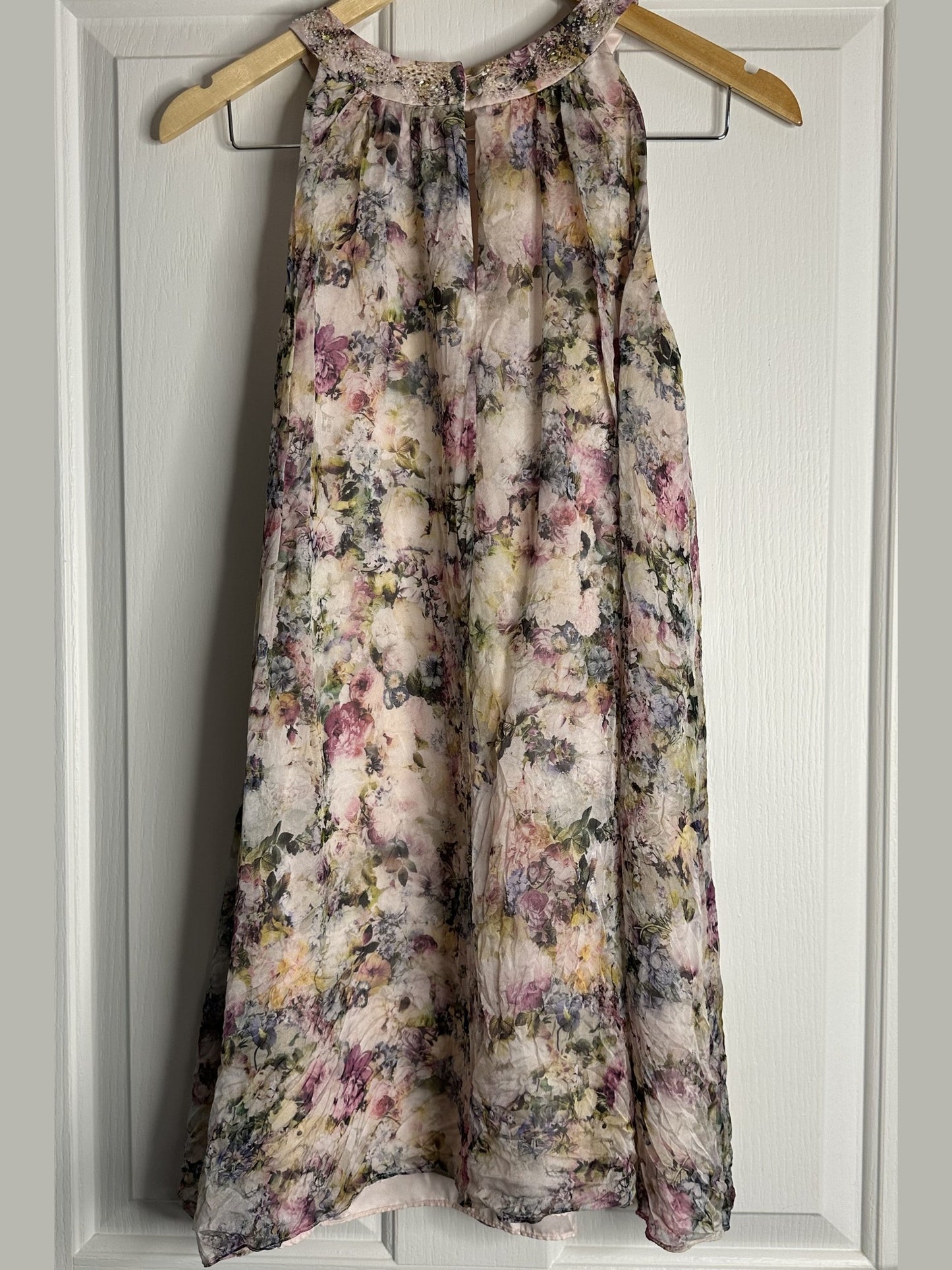 'Forever New' Purple Floral Blouse