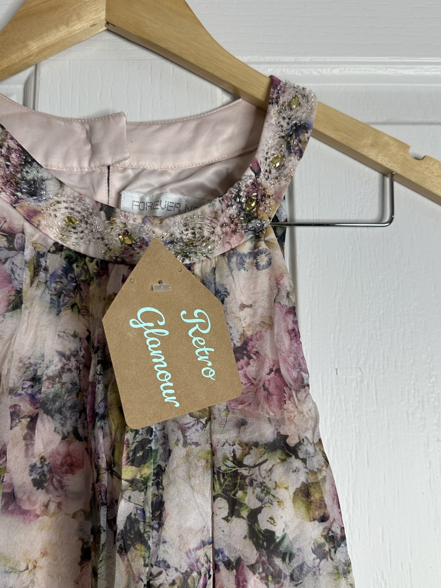 'Forever New' Purple Floral Blouse