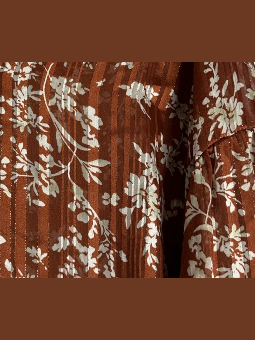 'White Closet' Burnt Orange Blouse