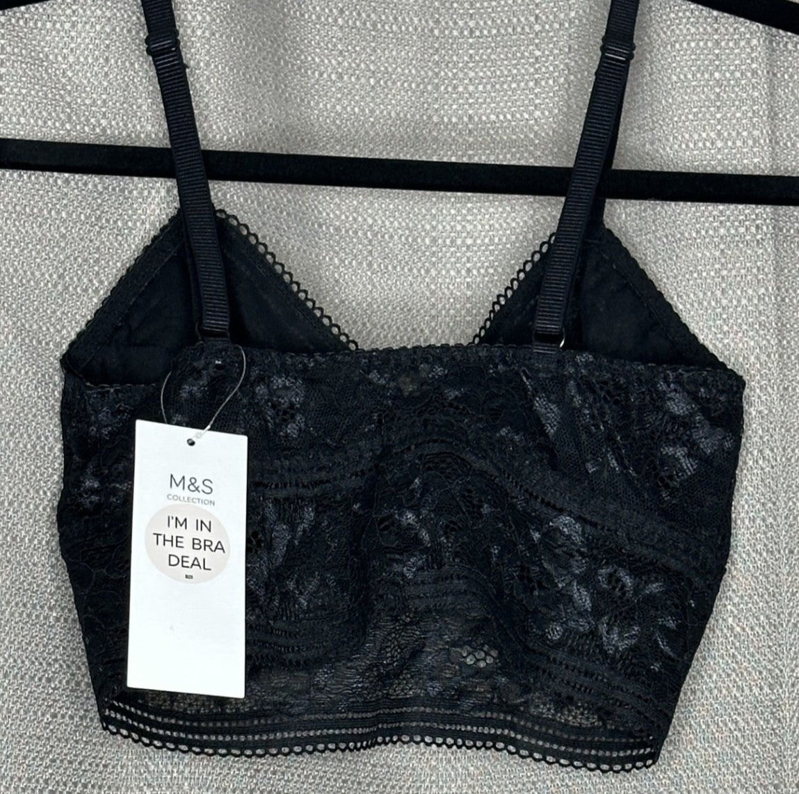 *NEW Black Lace Bralette