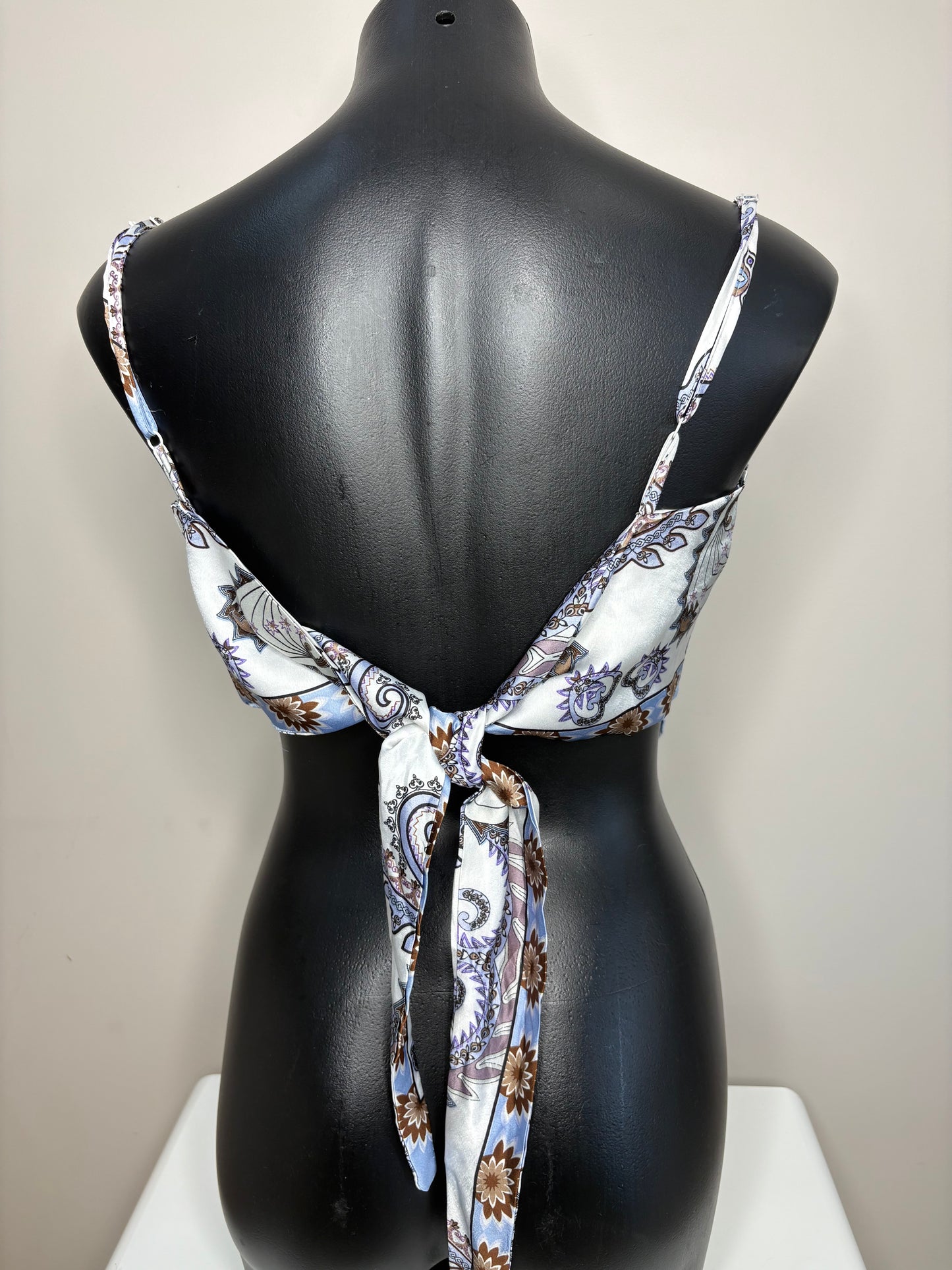 'Valleygirl' Satin 80's Tunic