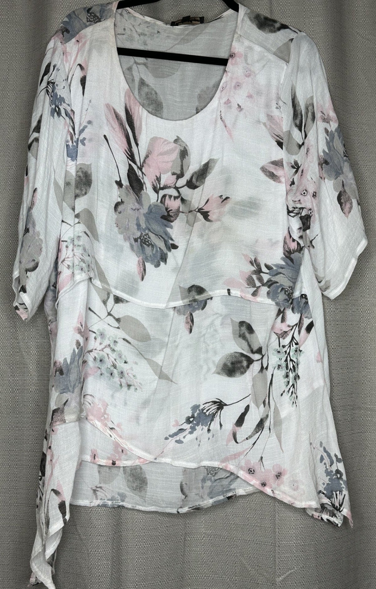 Floral patterned shirt