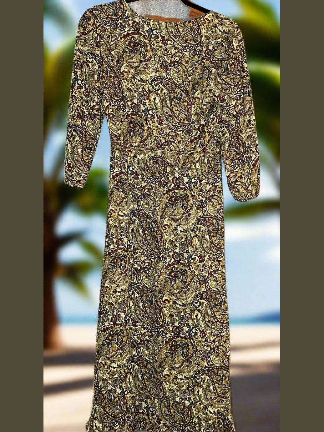 *NEW 'Khoko' Paisley Print Maxi Dress