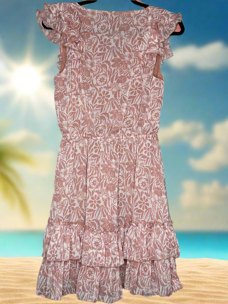 *NEW 'Dotti' Peach Skater Dress