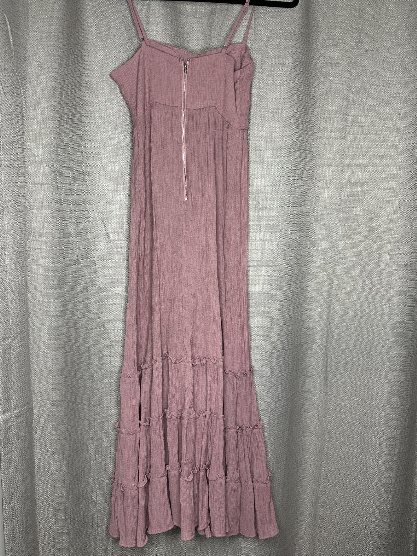 'Mooloola' Pink Layered Maxi Dress