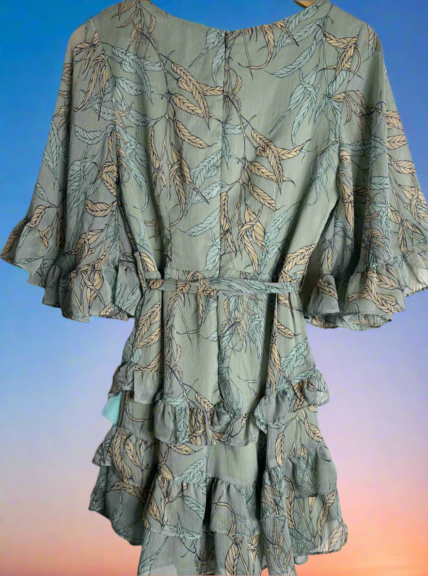 *NEW 'Saints + Secrets' Mint Patterned Dress