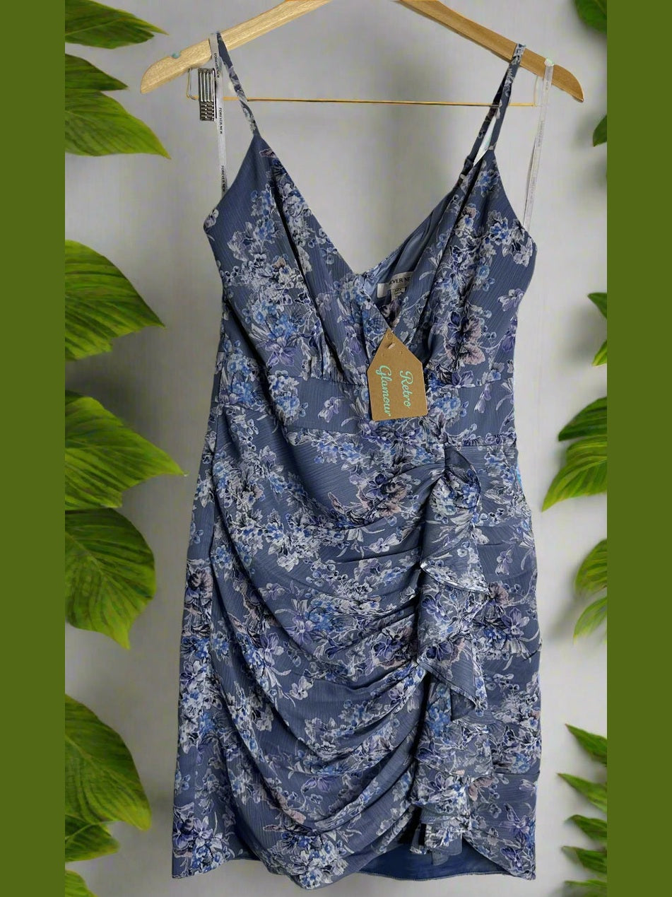'Forever New' Blue Floral Dress
