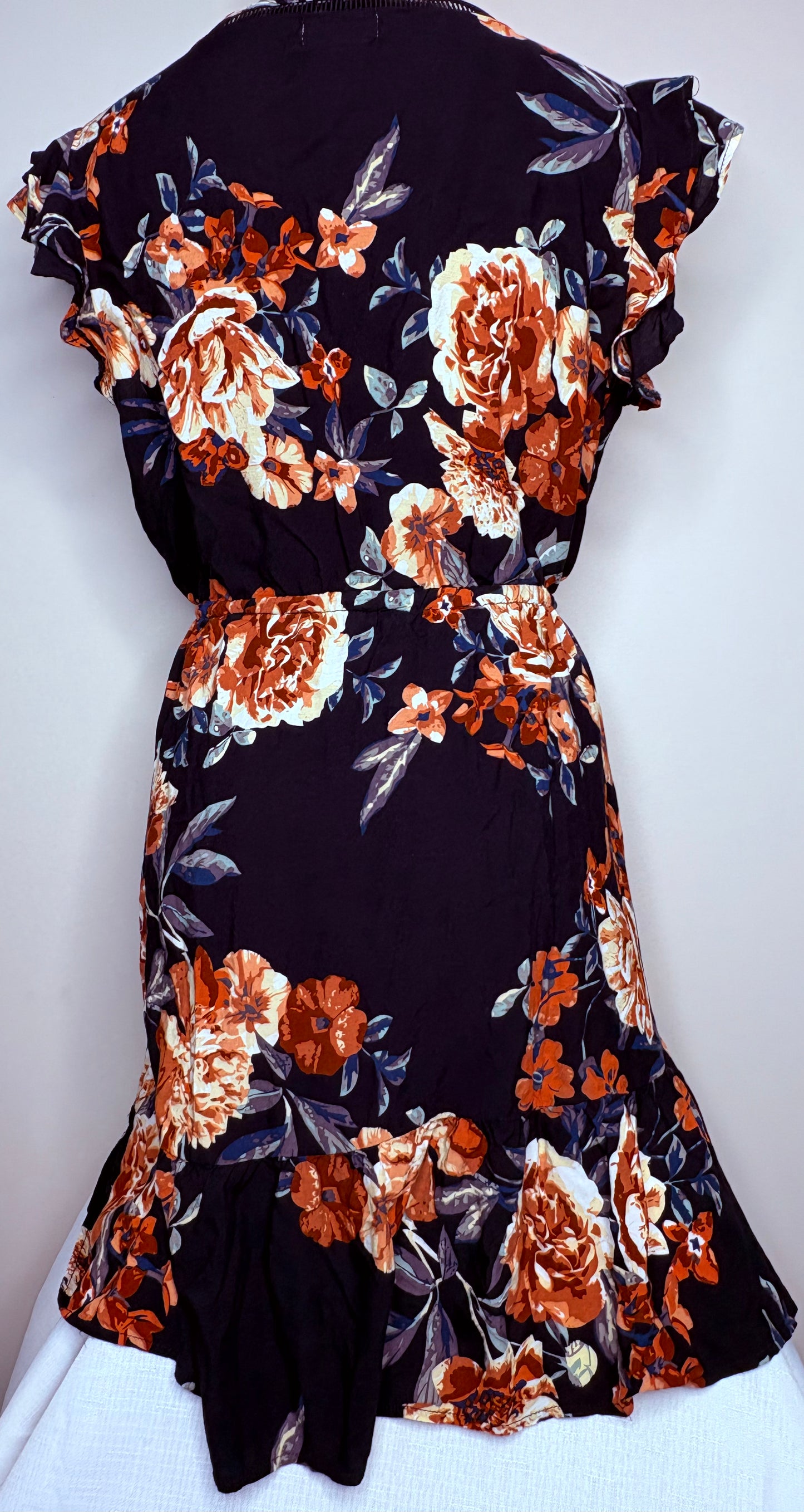 'St Frock' Black Skater Dress
