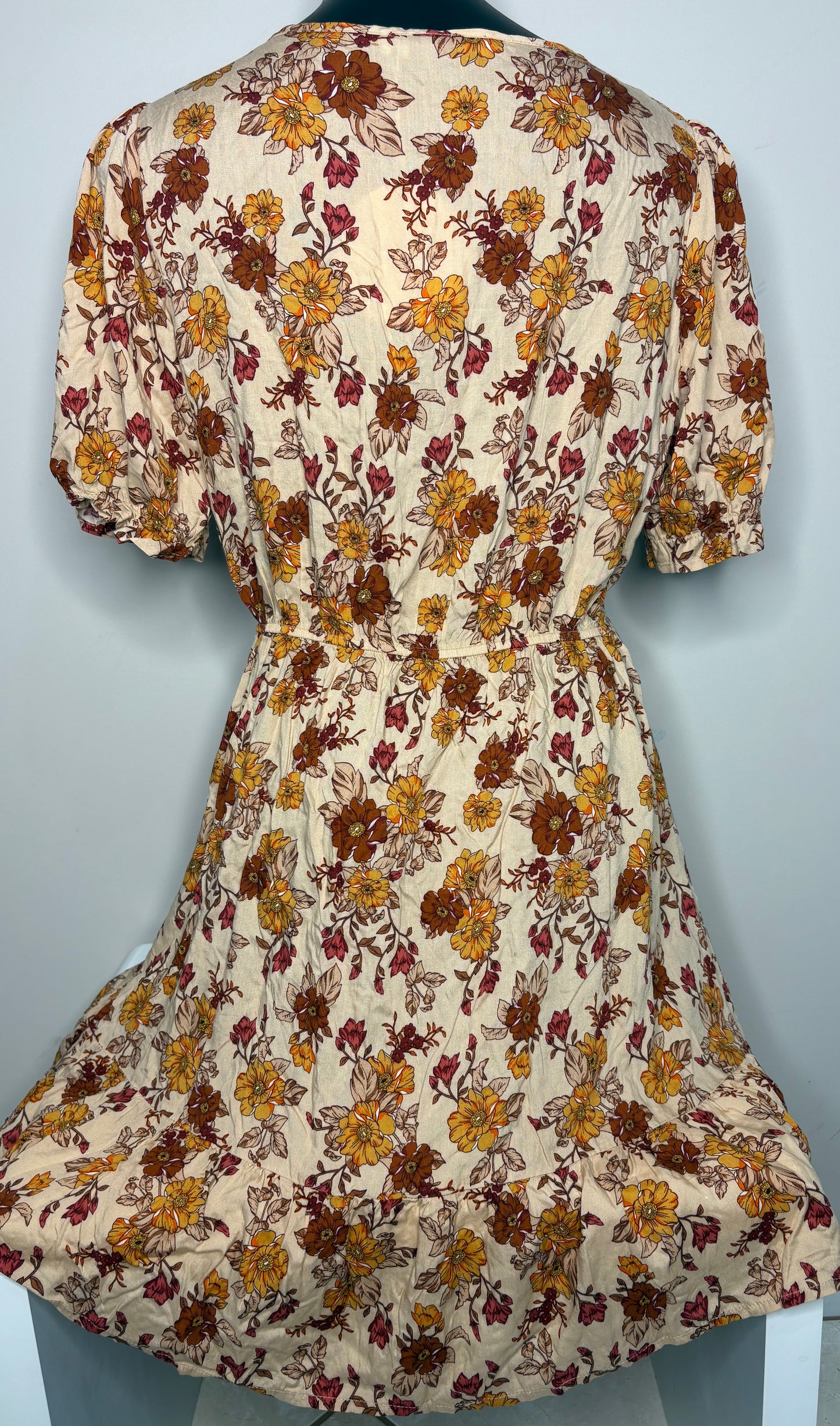 'Rustty Dustty' Floral Skater Dress