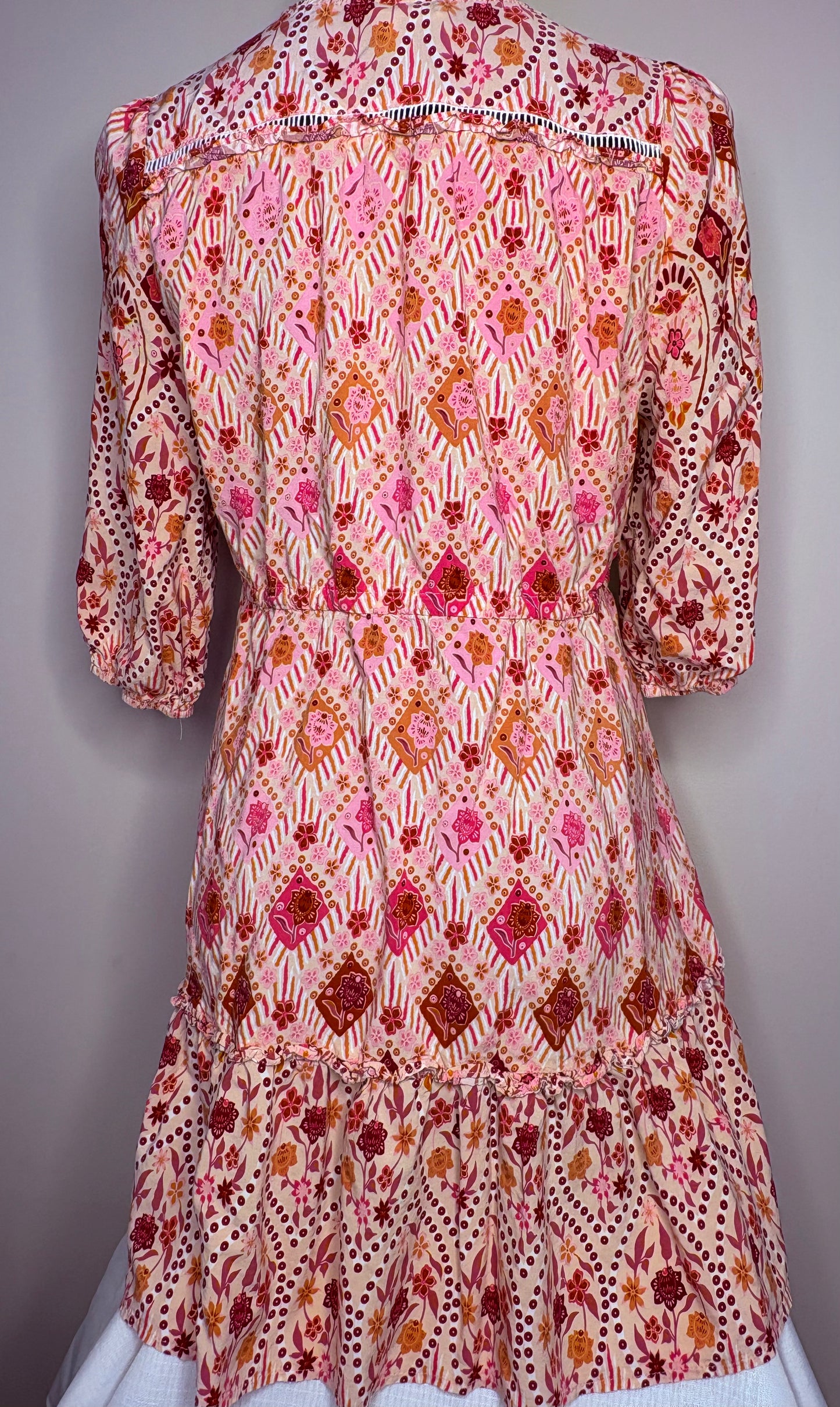 'JAASE' Pink Skater Dress