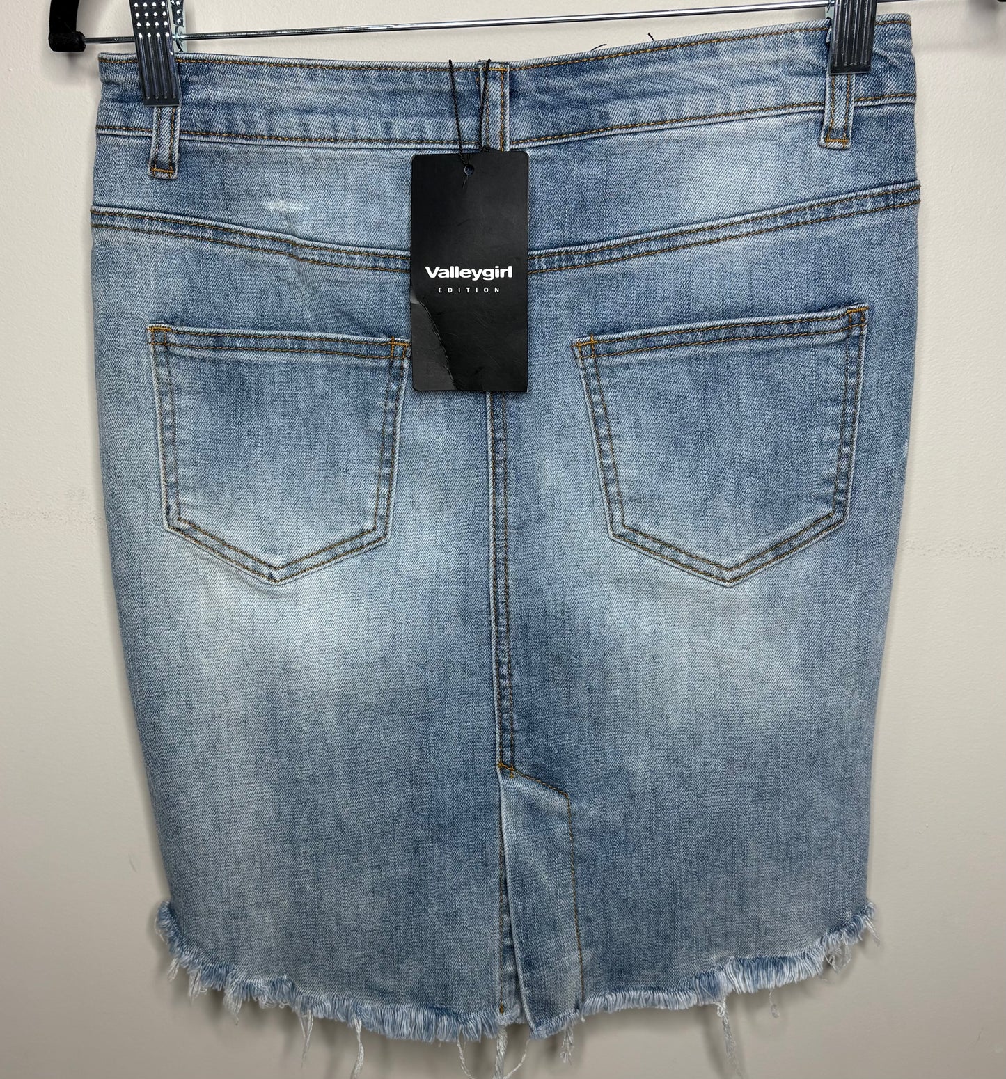 *NEW* 'Valley Girl' Distressed Denim Skirt