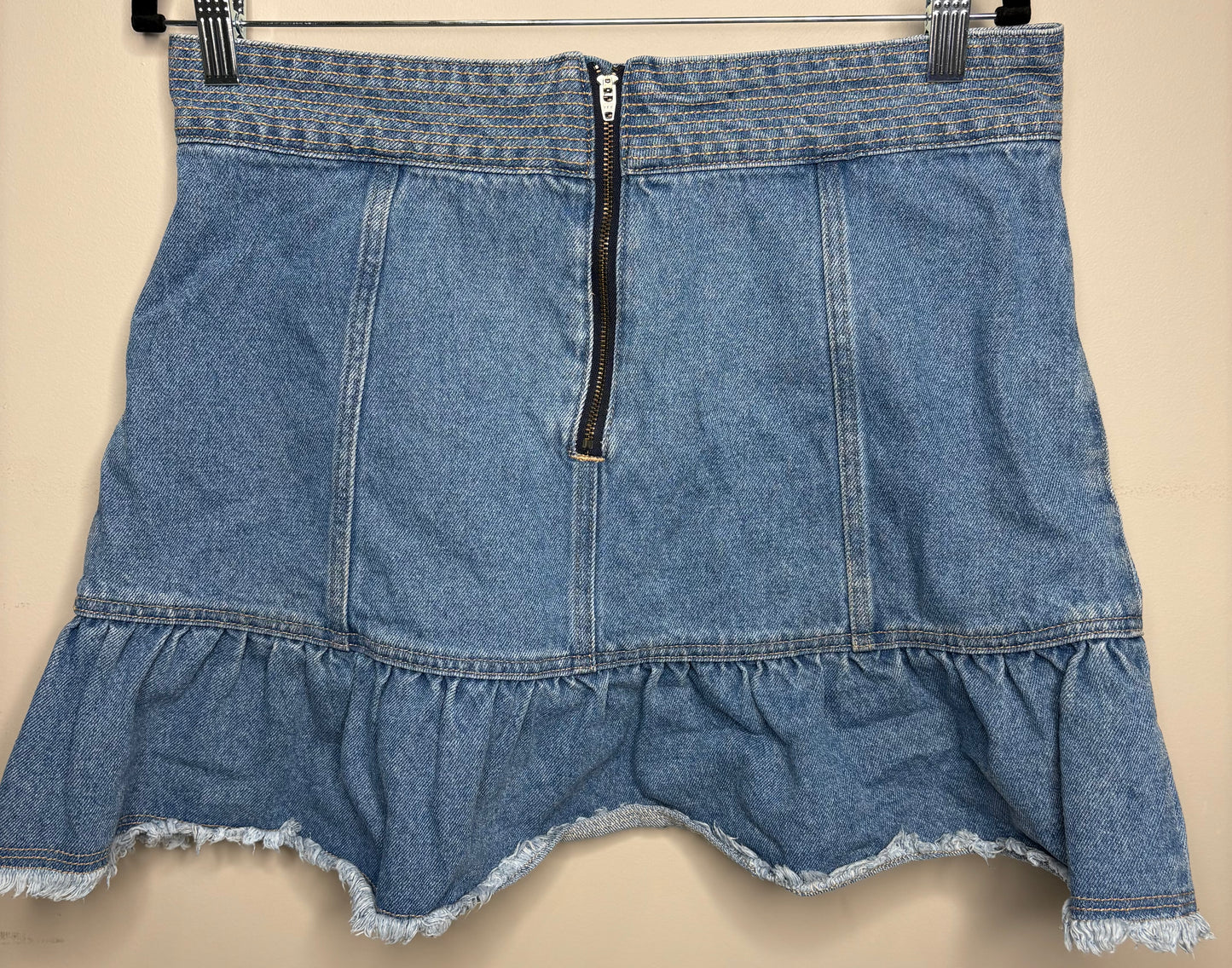 'Sportsgirl' Denim Peplum Skirt
