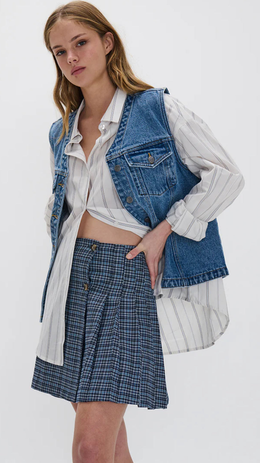 Ghanda Fairfax Mini Skirt