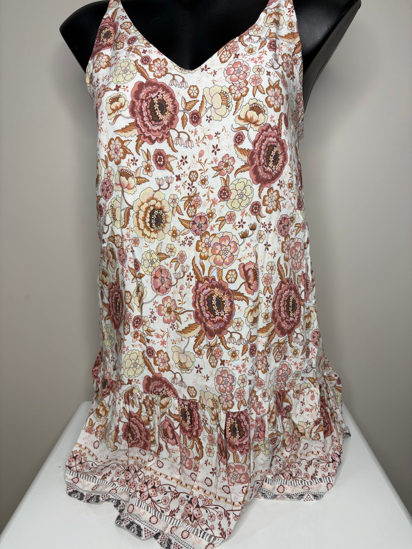 'Morning' Mist' Floral Swing Dress