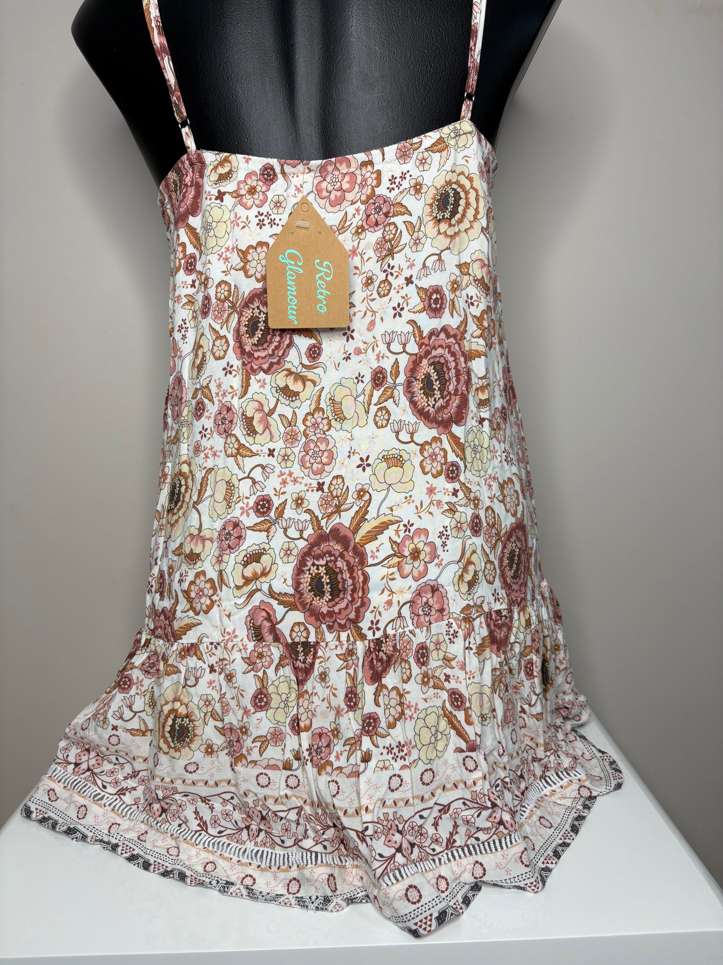 'Morning' Mist' Floral Swing Dress