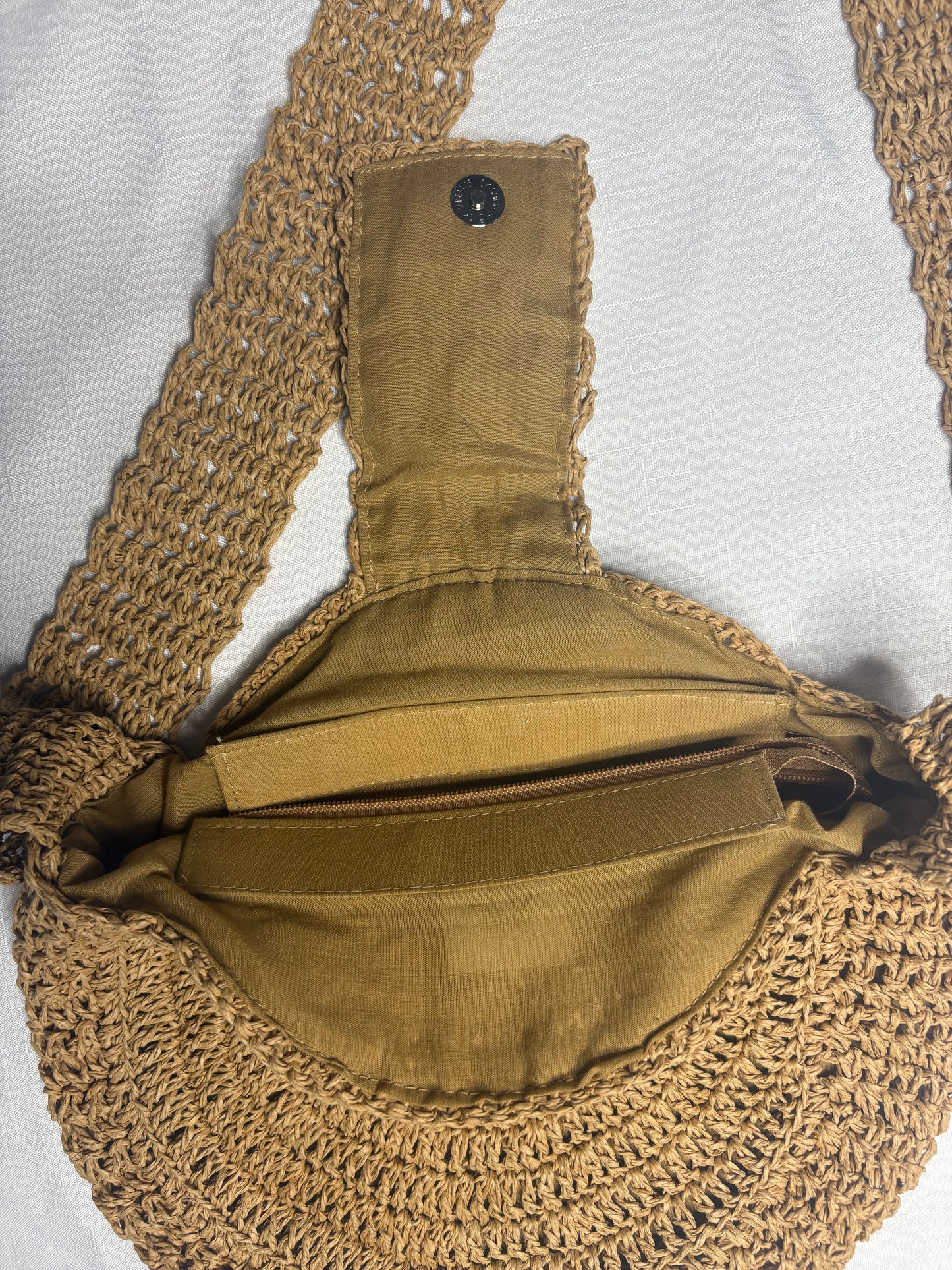Ratten Circular Beach Bag
