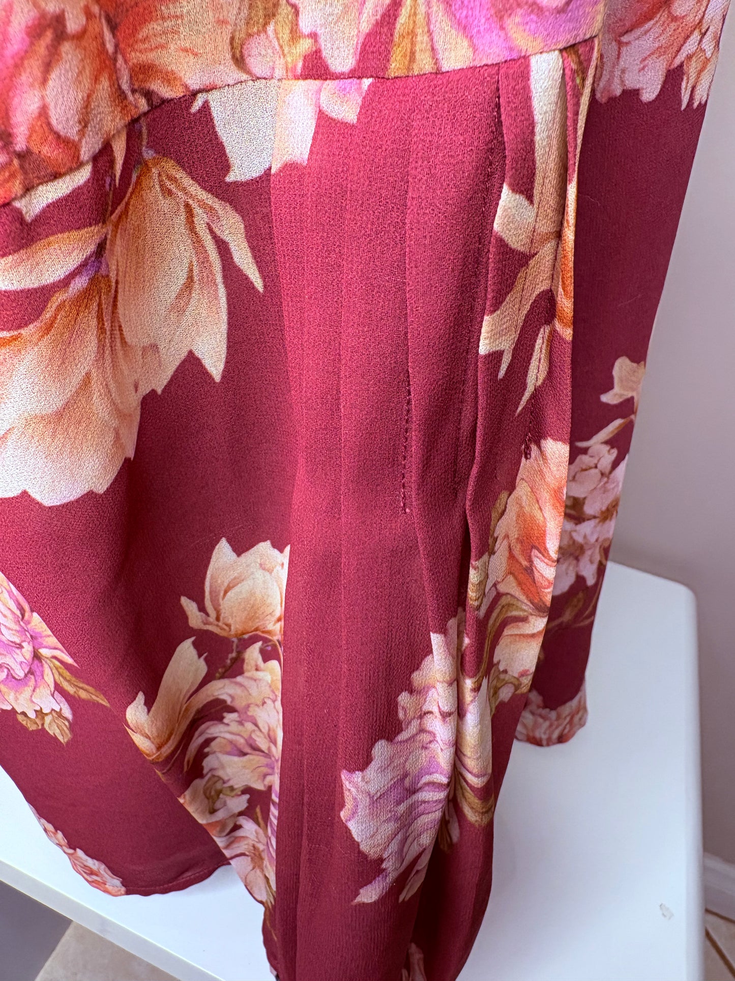 'Jacqui E' Pink Floral Top