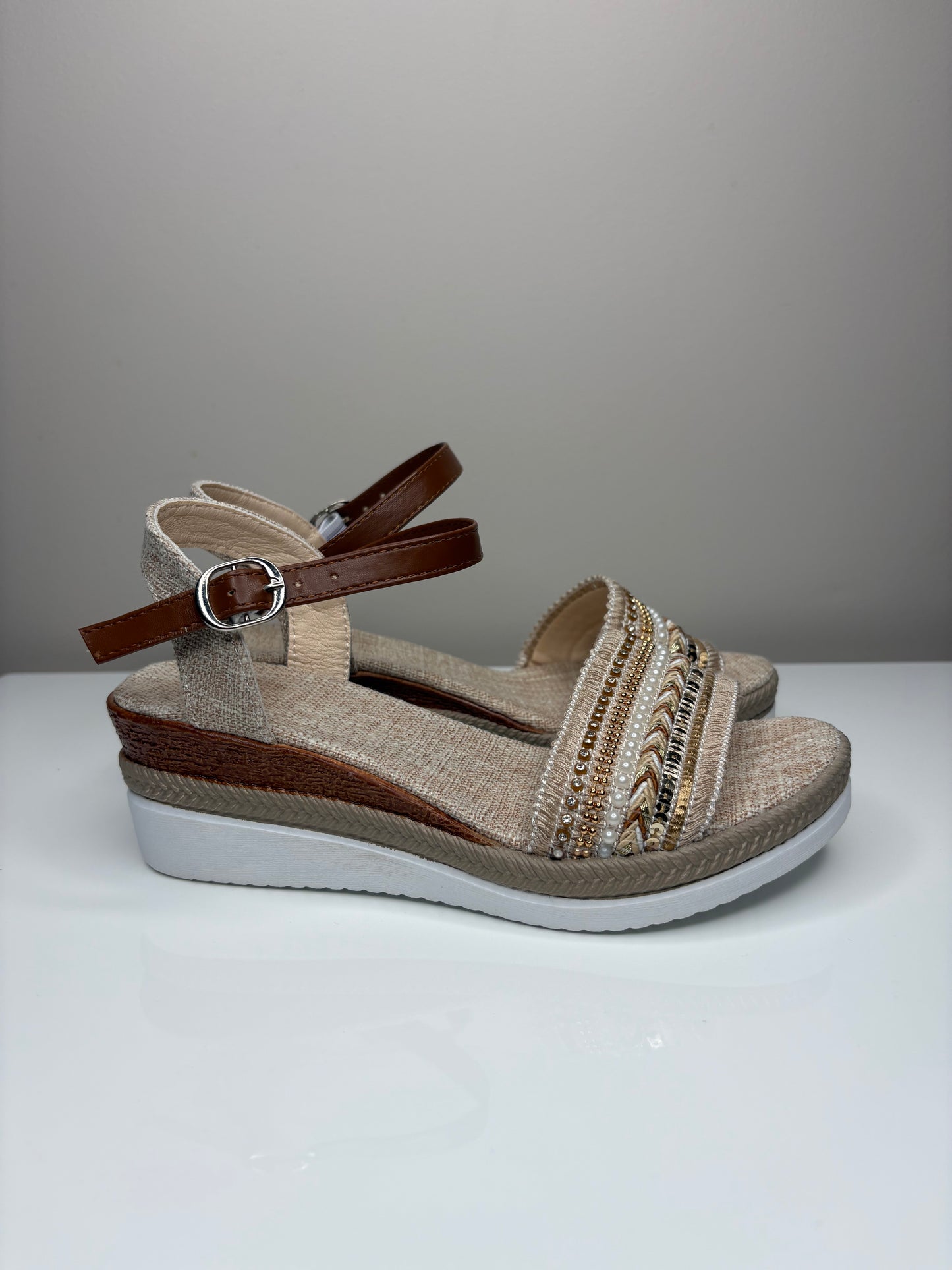 *NEW 'Elle Melbourne' Rattan Sandals