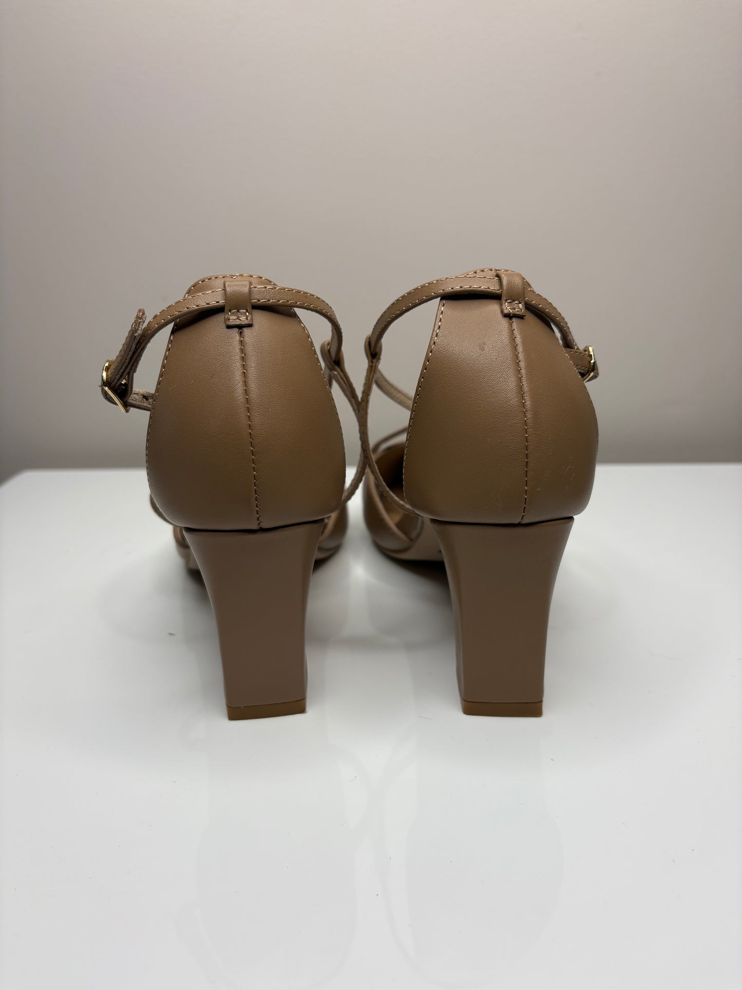*NEW 'Bared' Nude Mid Heels