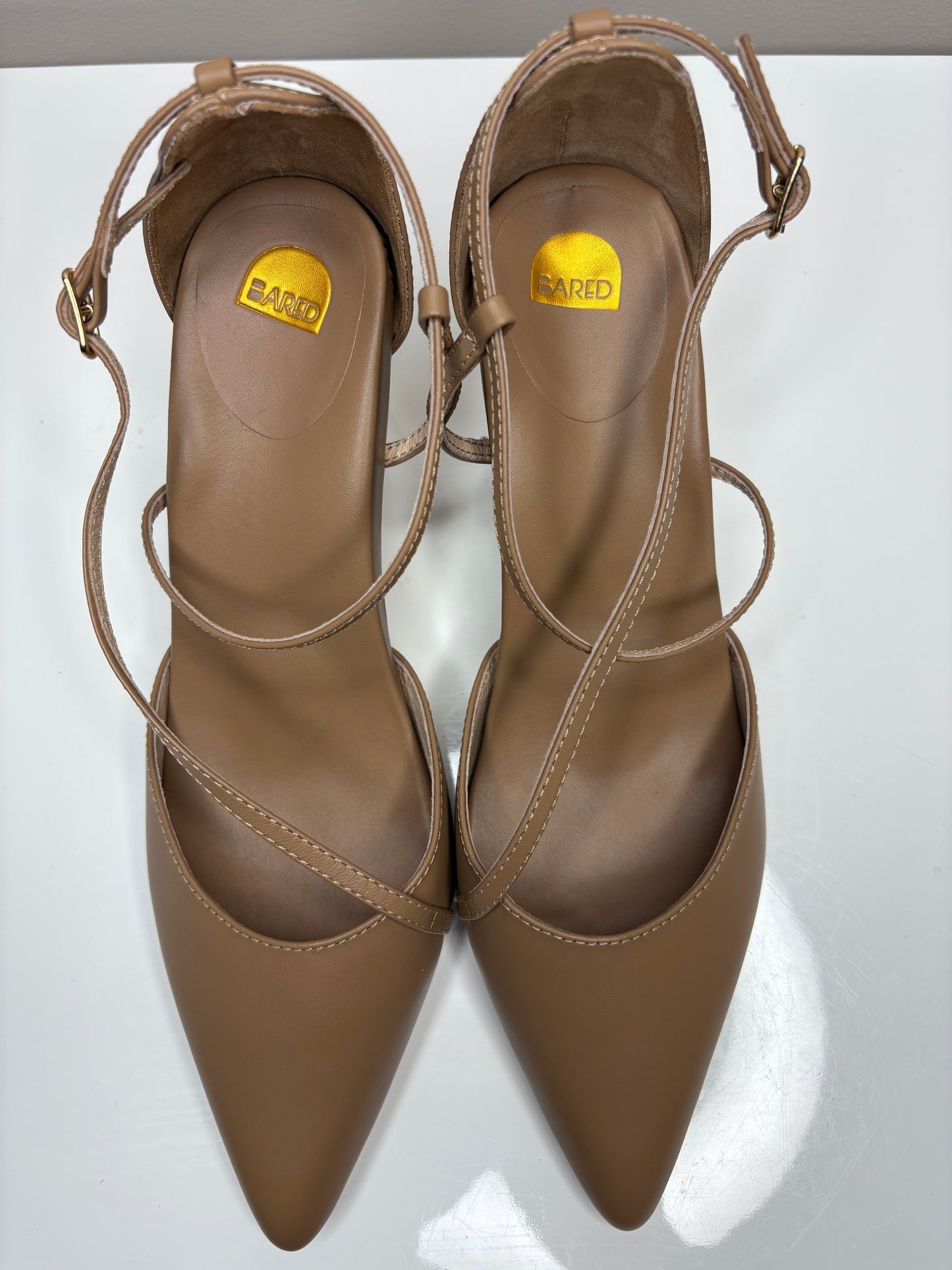 *NEW 'Bared' Nude Mid Heels