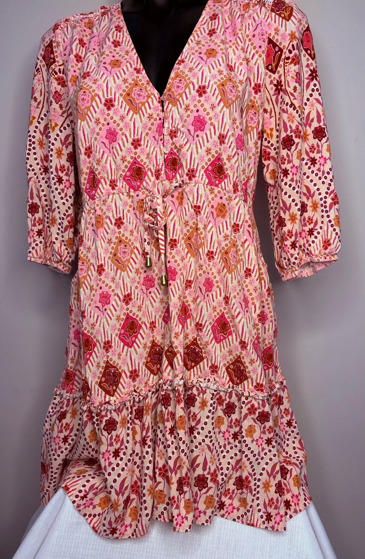 JAASE' Pink Skater Dress