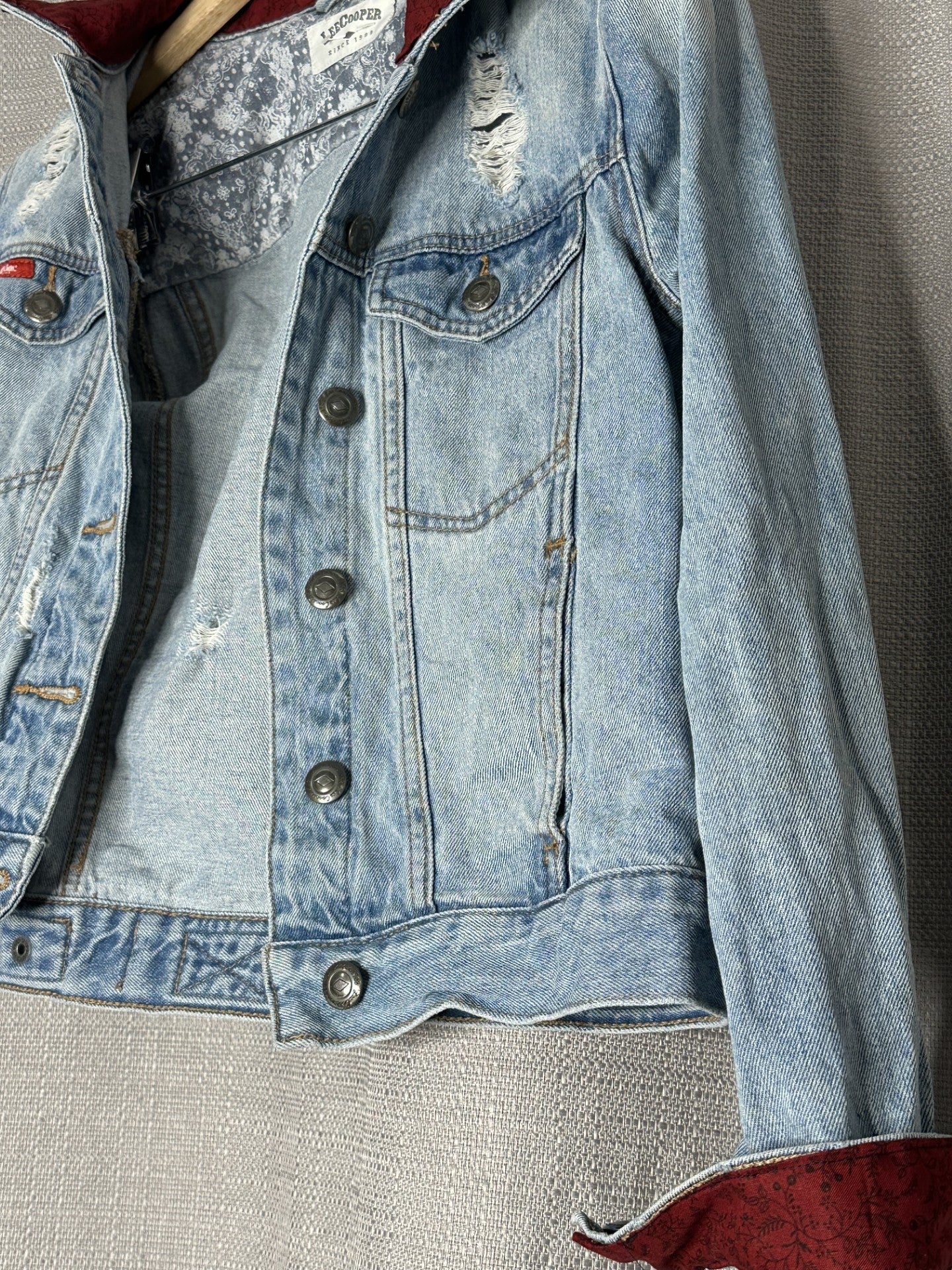 Light-Wash 'Lee Cooper' Denim Jacket
