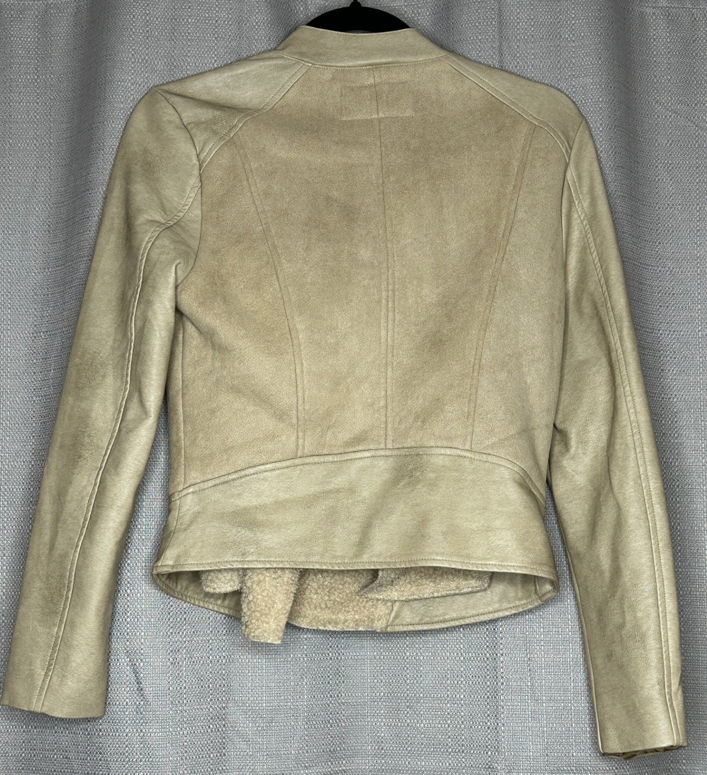 'TEMT' Suede W/Woollen Jacket