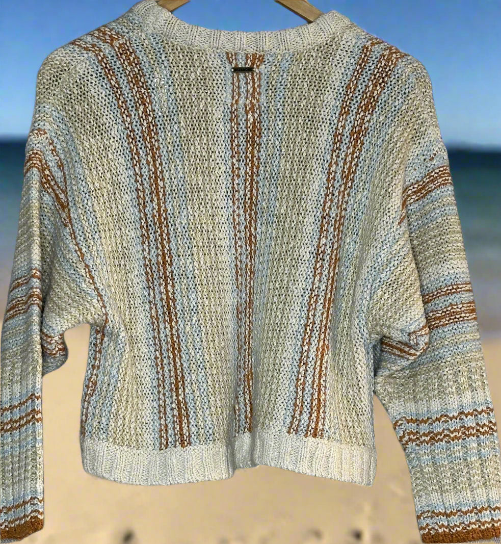 'Billabong' Striped Knit Jumper