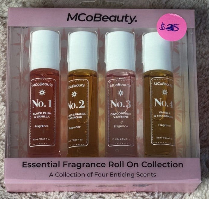 McoBeauty Essential Fragrance Roll On Collection