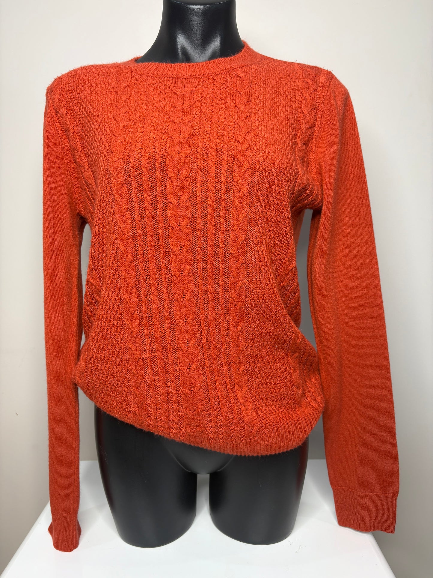 Savannah Burnt Orange Jumper Sz 12