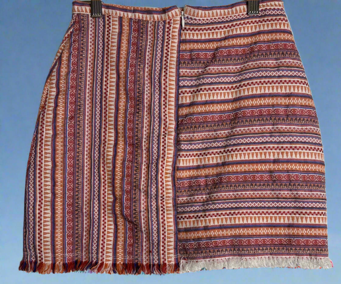 'Ally Fashion' Aztec Patterned Skirt