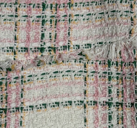 'Zara' Woven Tartan Mini Skirt